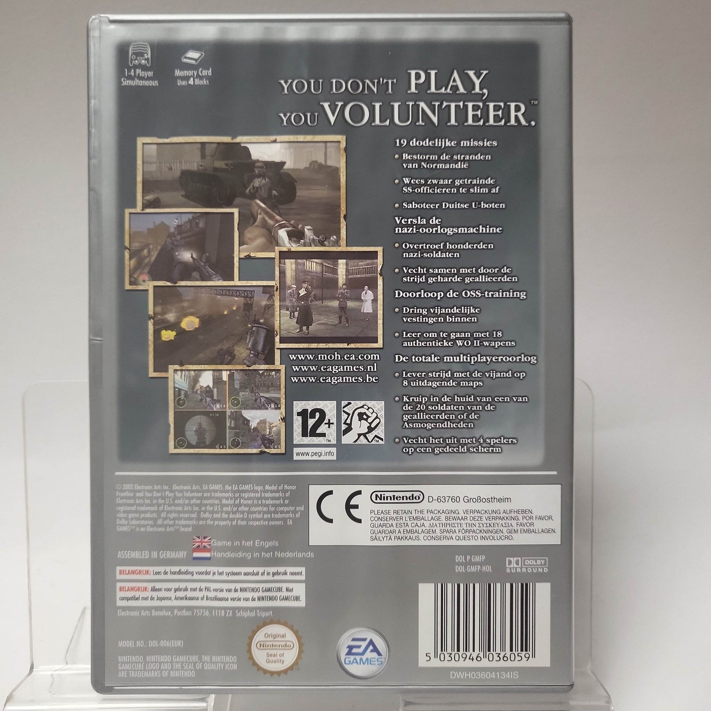 Medal of Honor Frontline (Players Choise) Nintendo Gamecube - Feniks Gameshop