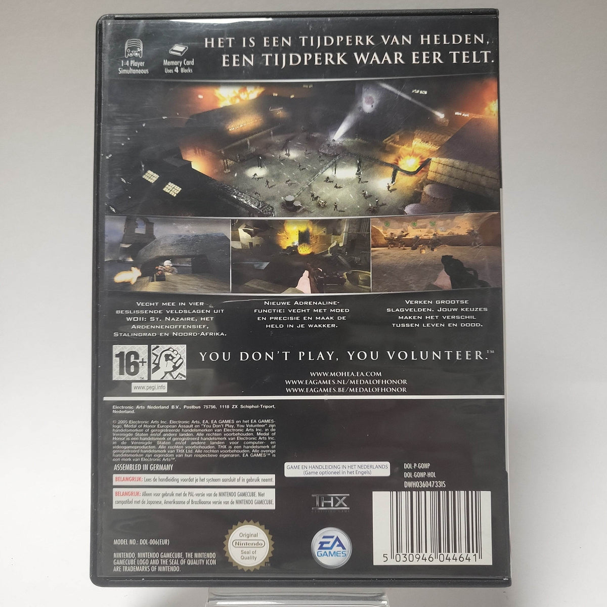 Medal of Honor European Assault (No Book) Nintendo Gamecube - Feniks Gameshop