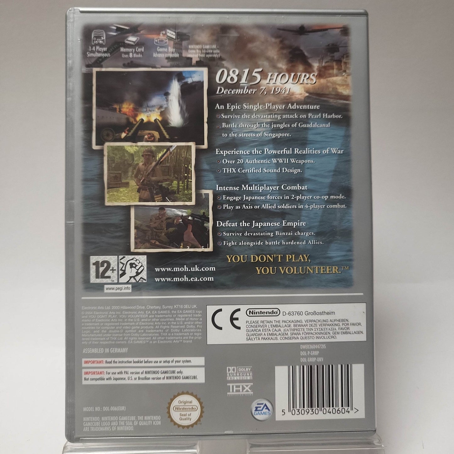 Medal of Honor Rising sun (Players Choise) Nintendo Gamecube - Feniks Gameshop