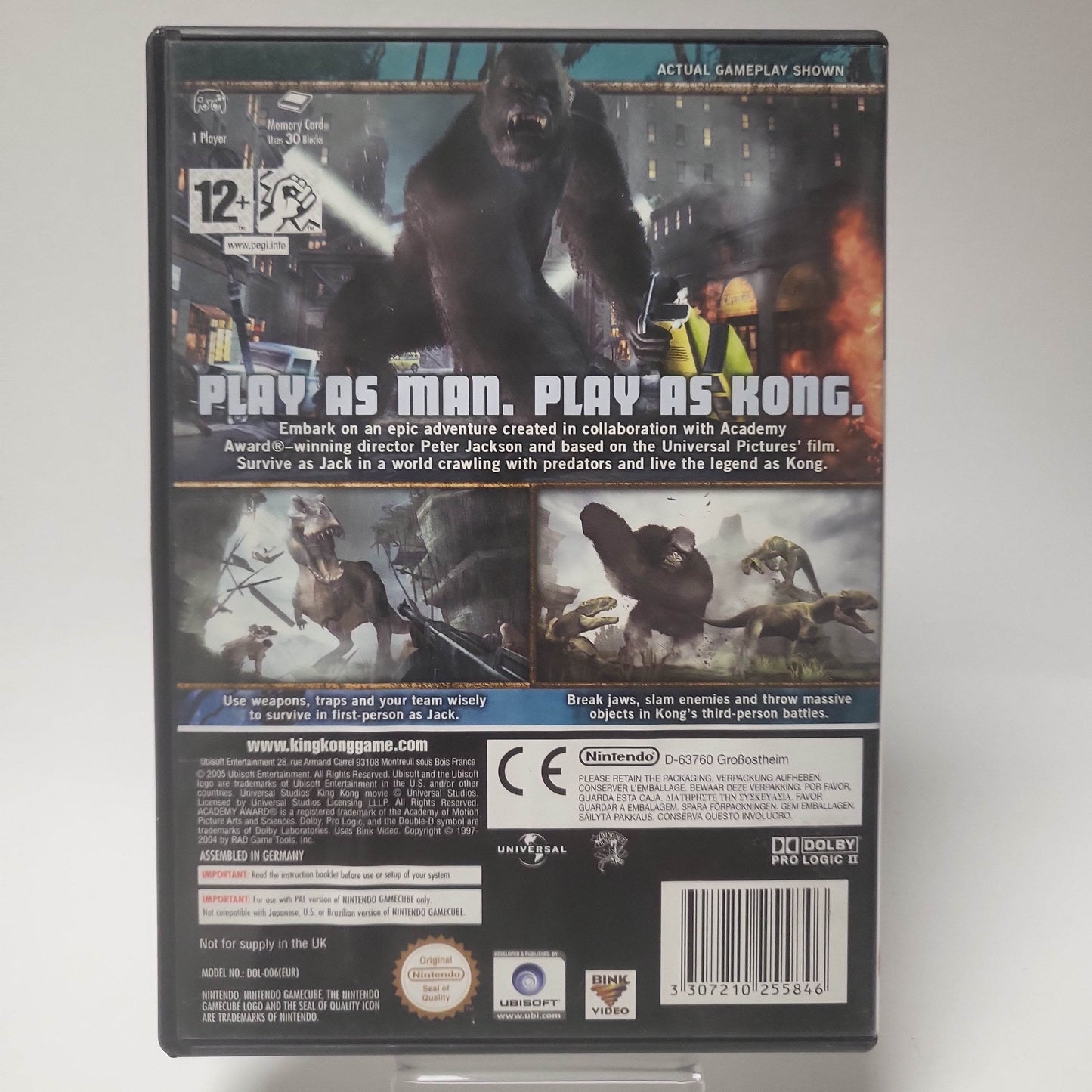 Peter Jackson's King Kong Official Game (No Book) Nintendo Gamecube - Feniks Gameshop