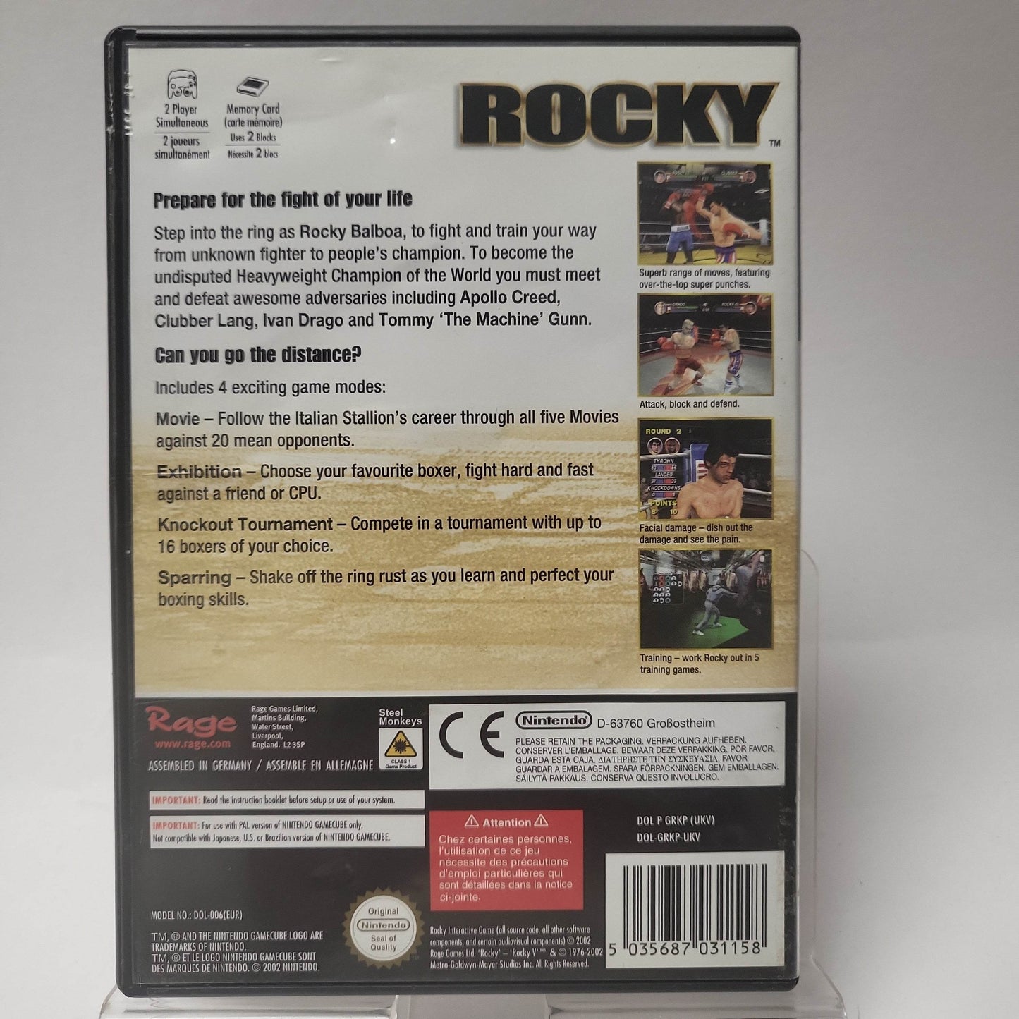 Rocky Nintendo Gamecube - Feniks Gameshop