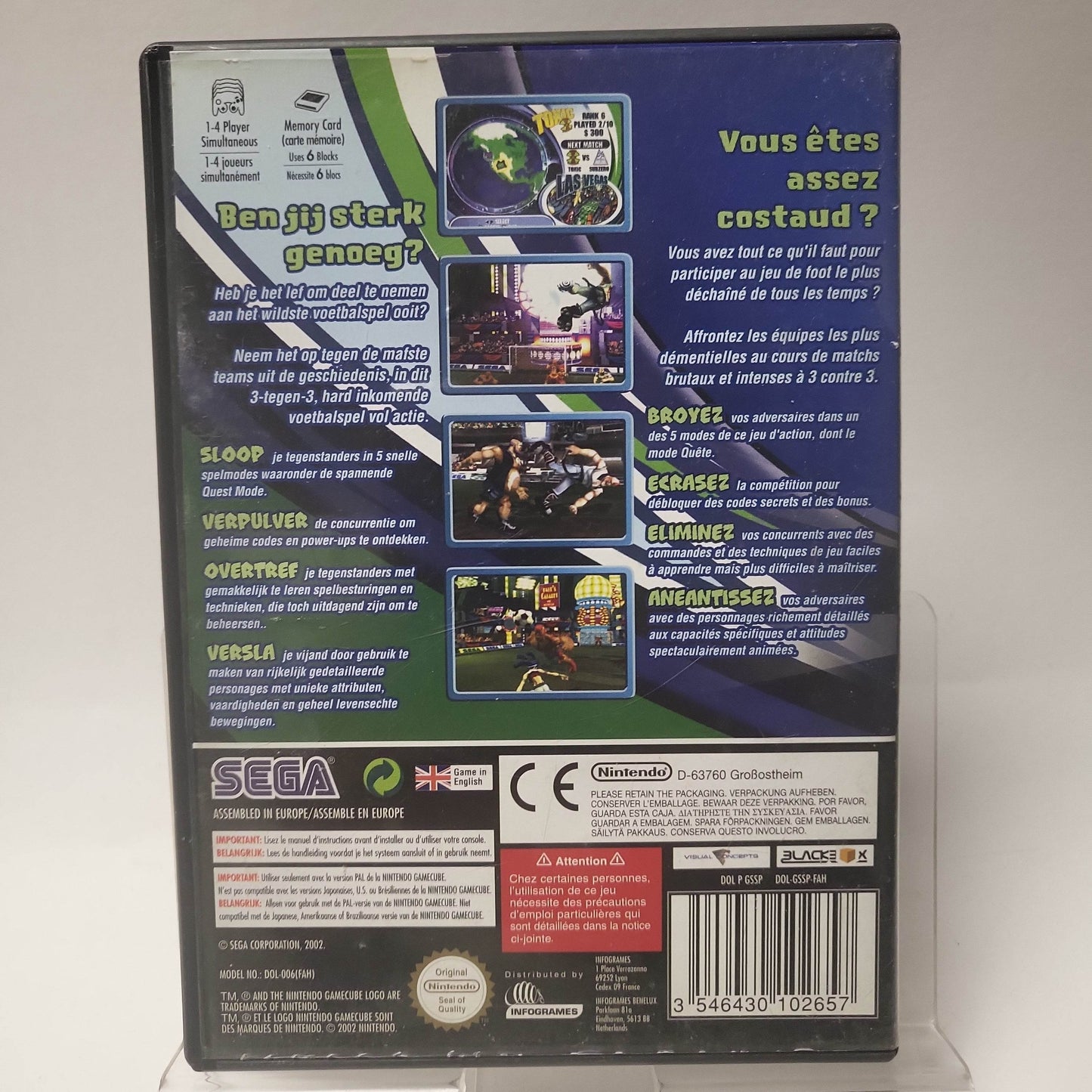 Sega Soccer Slam Nintendo Gamecube - Feniks Gameshop