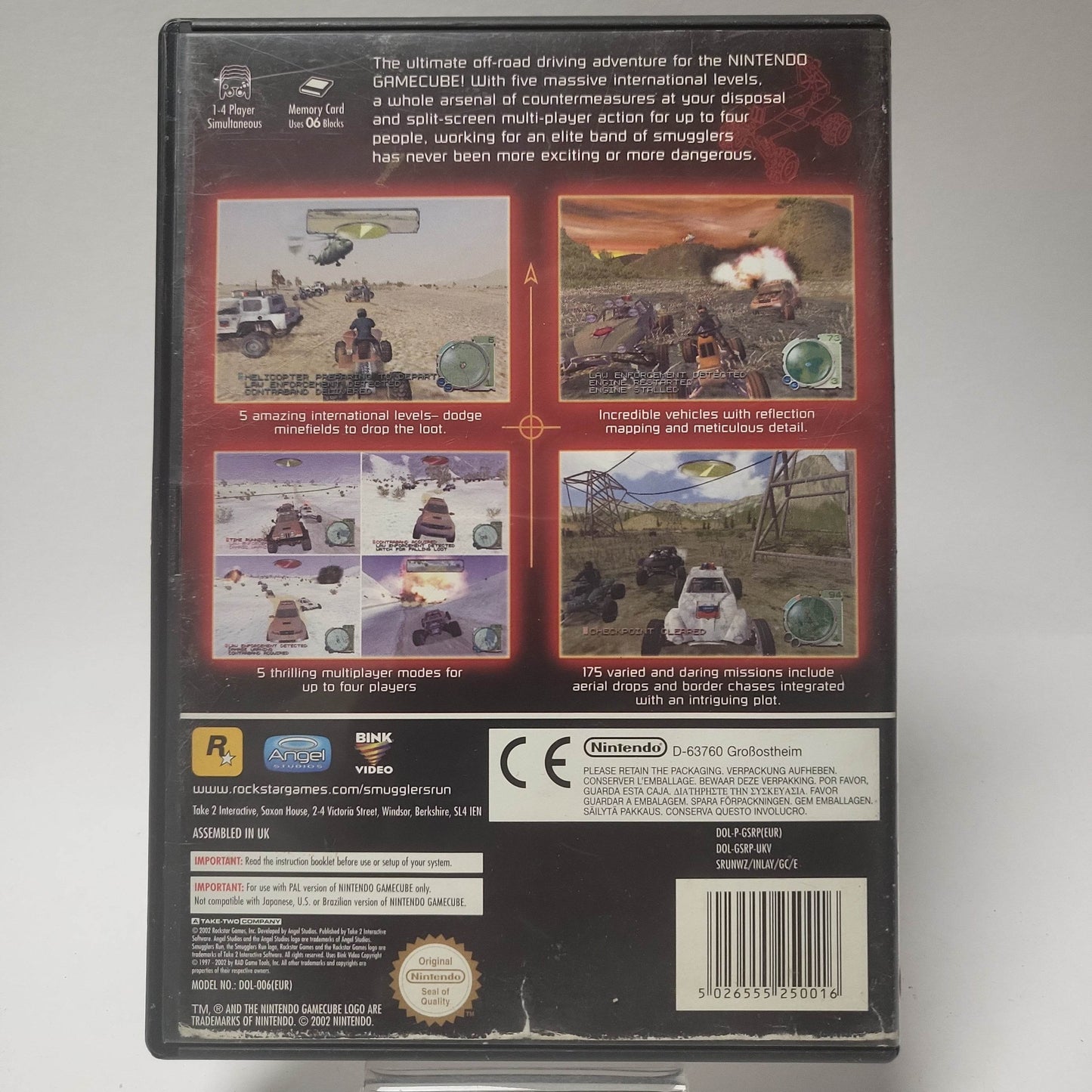 Smuggler's Run Warzones (No Book) Nintendo Gamecube - Feniks Gameshop