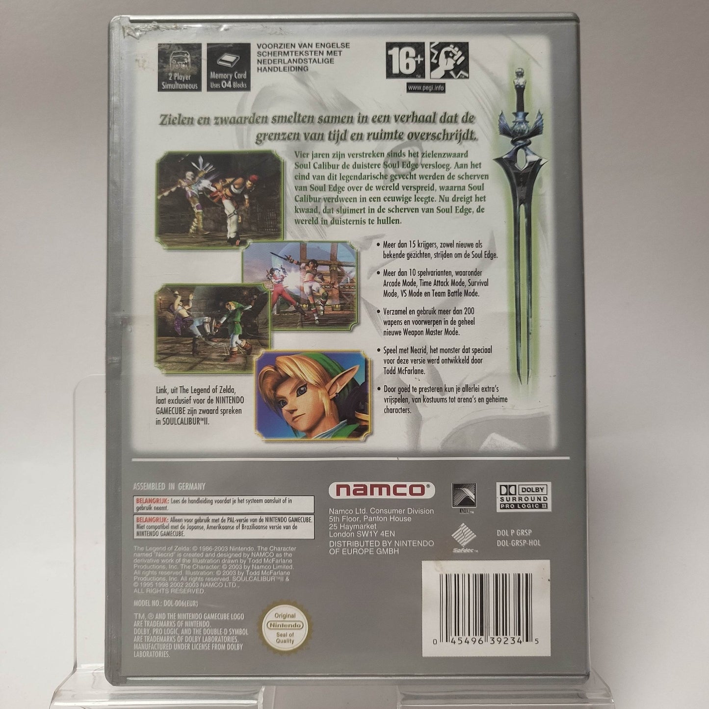 Soulcalibur II Players Choise Nintendo Gamecube - Feniks Gameshop