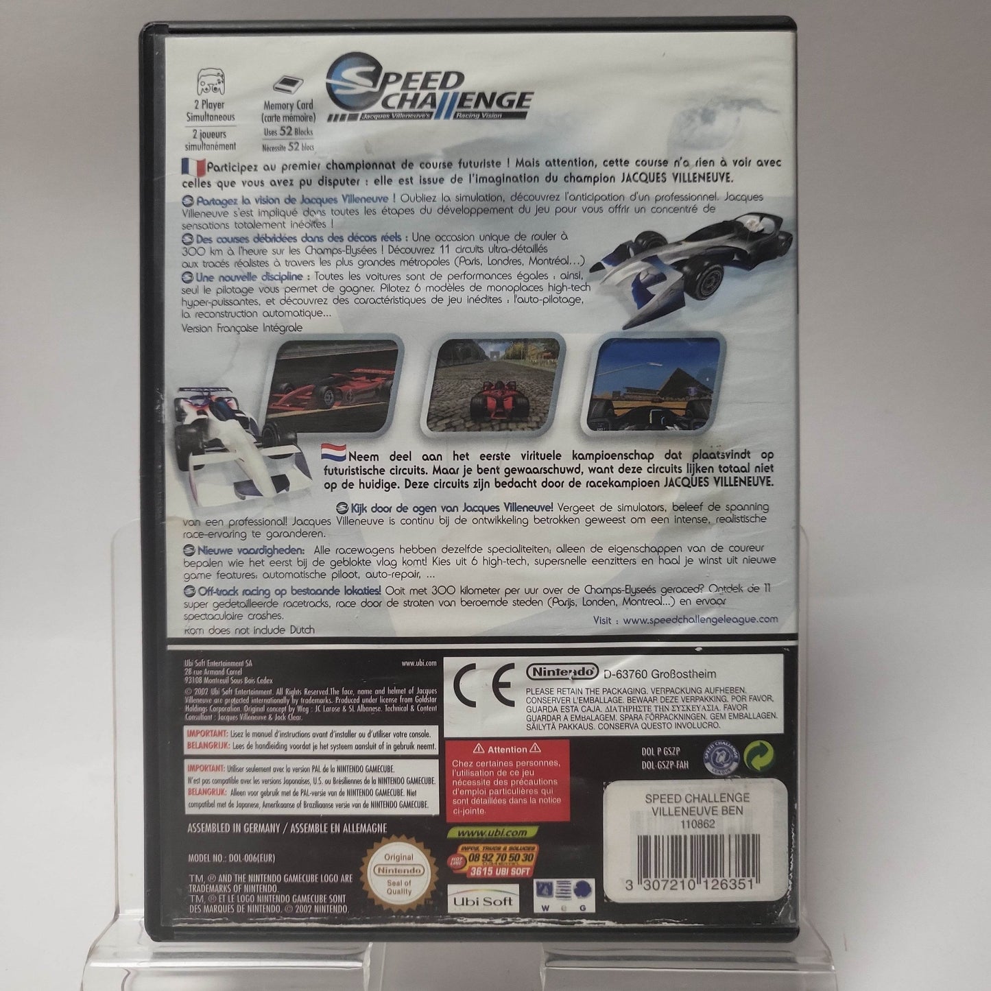 Speed Challenge Jac Villeneuve's Racing Vision Gamecube - Feniks Gameshop