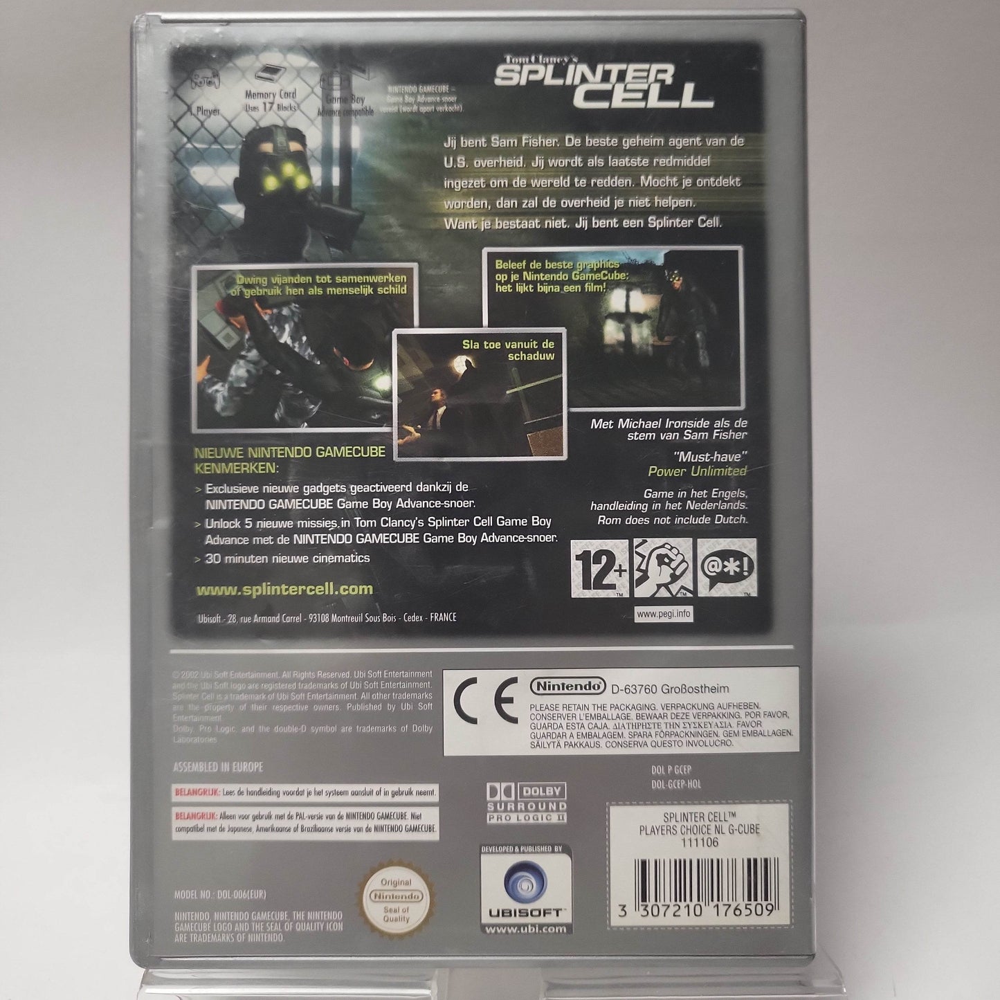 Tom Clancy's Splinter Cell (Players Choise) Nintendo Gamecube - Feniks Gameshop