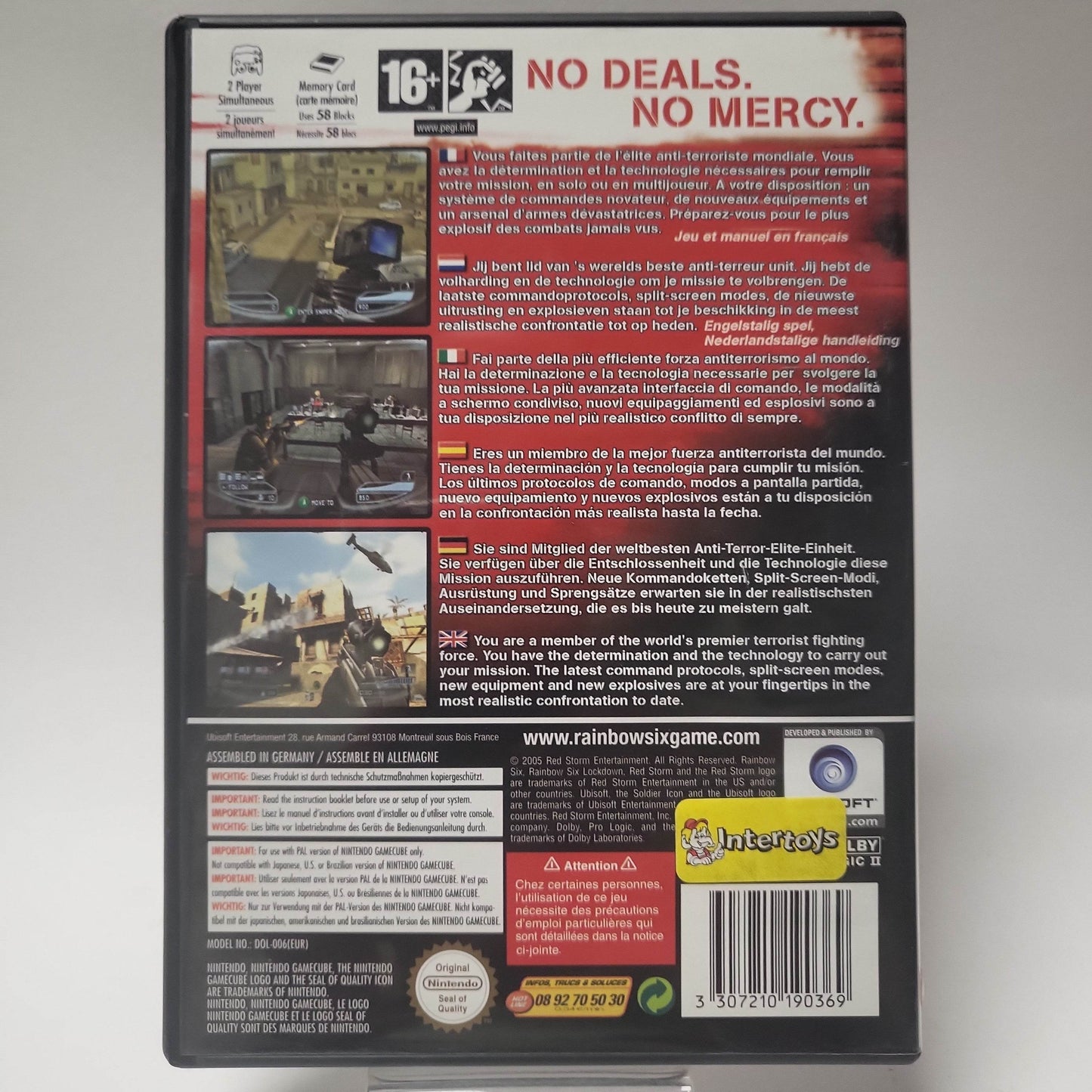 Tom Clancy's Rainbow Six Lockdown (No Book) Nintendo Gamecube - Feniks Gameshop