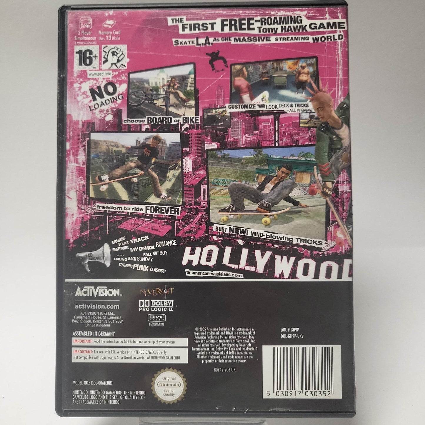 Tony Hawk's American Wasteland (No Book) Nintendo Gamecube - Feniks Gameshop