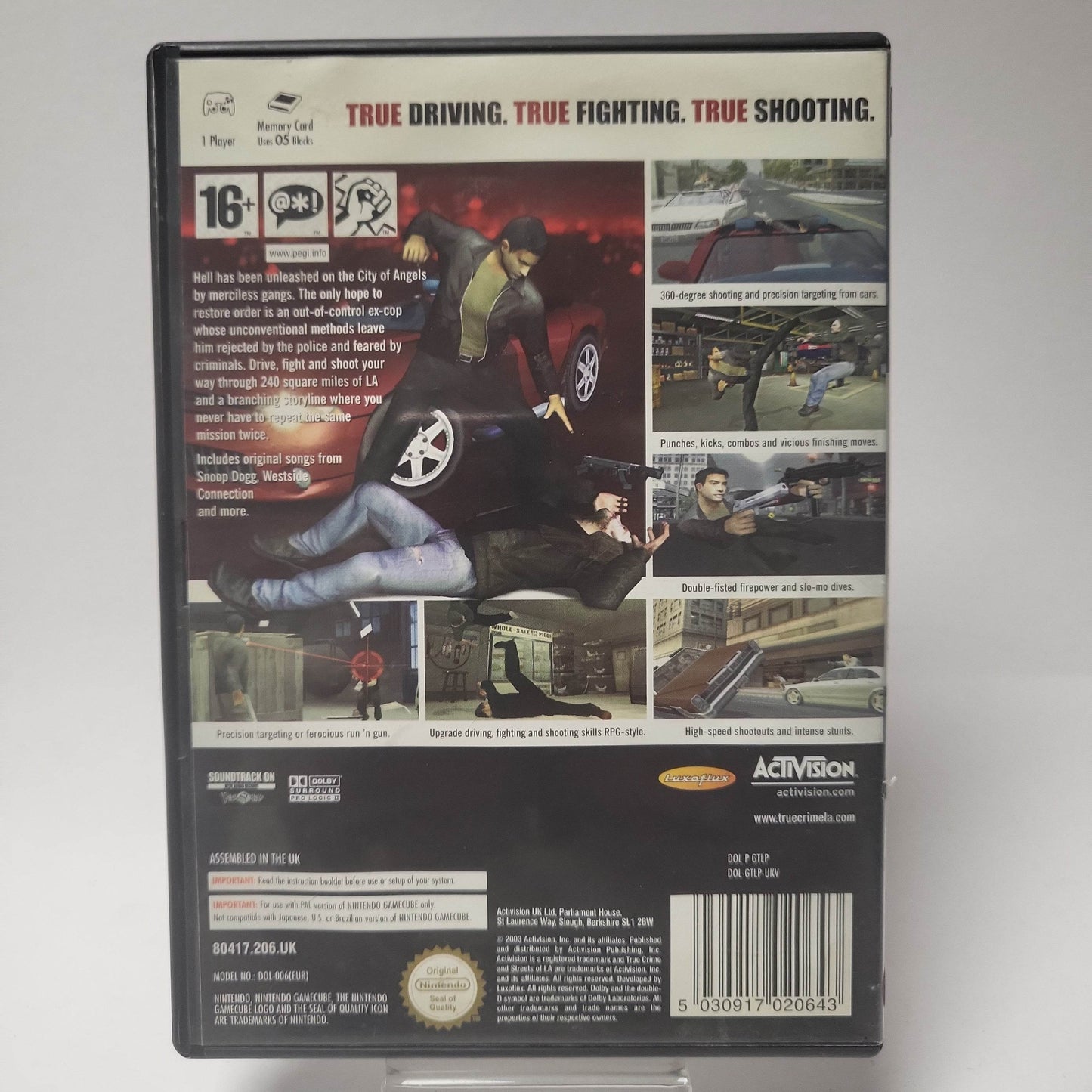 True Crime Streets of LA Nintendo Gamecube - Feniks Gameshop