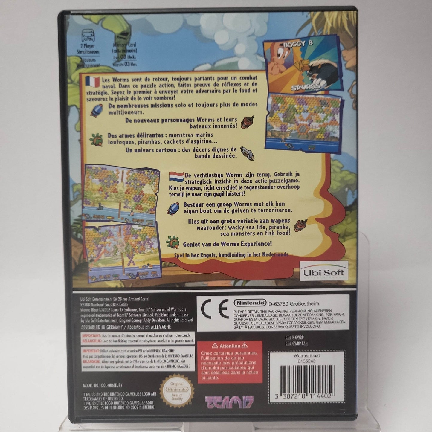 Worms Blast Nintendo Gamecube - Feniks Gameshop