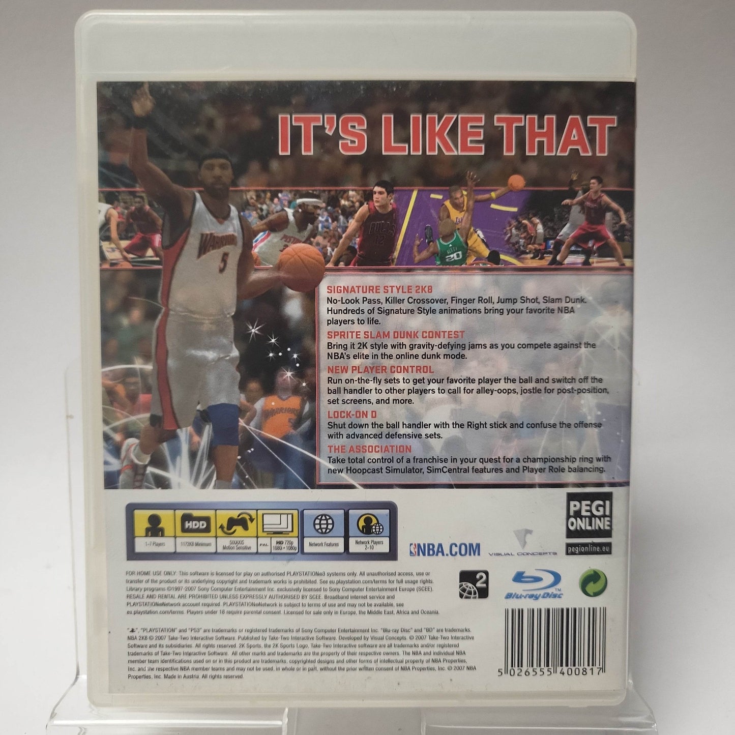 NBA 2K 8 Playstation 3 - Feniks Gameshop