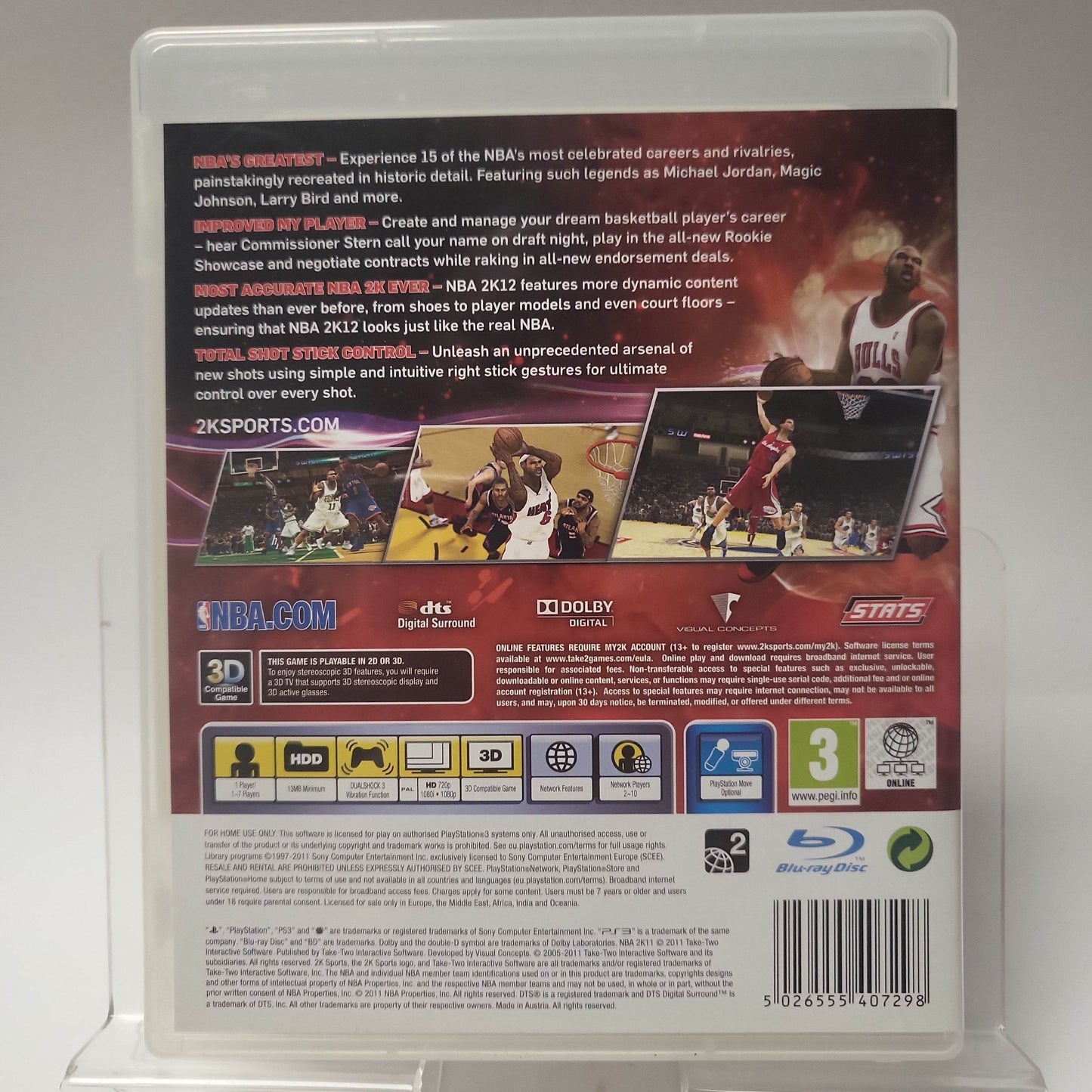 NBA 2K 12 Playstation 3 - Feniks Gameshop