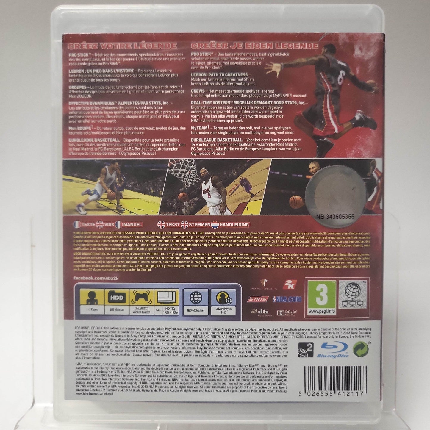 NBA 2K 14 Playstation 3 - Feniks Gameshop