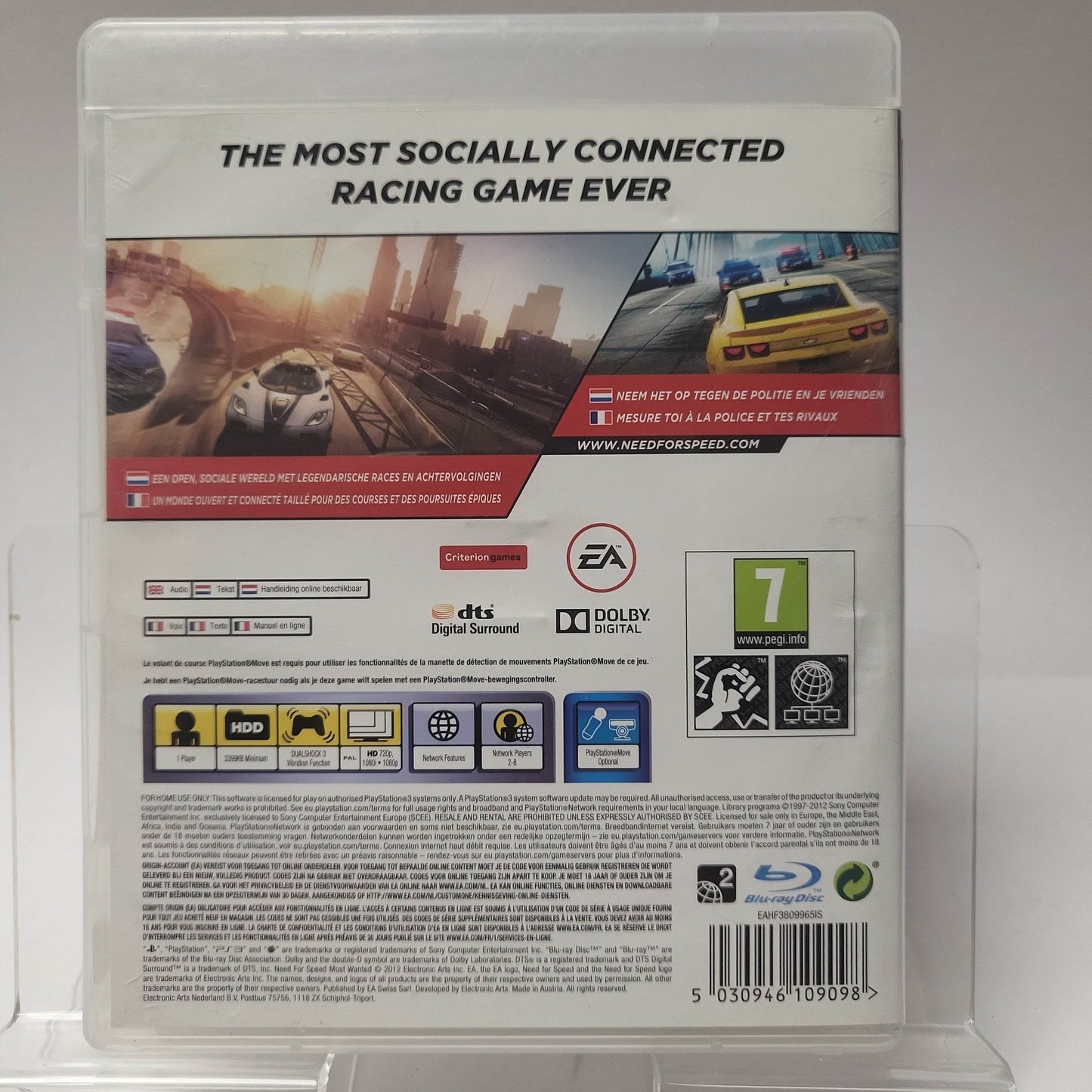 Need for Speed Most Wanted Playstation 3 - Feniks Gameshop