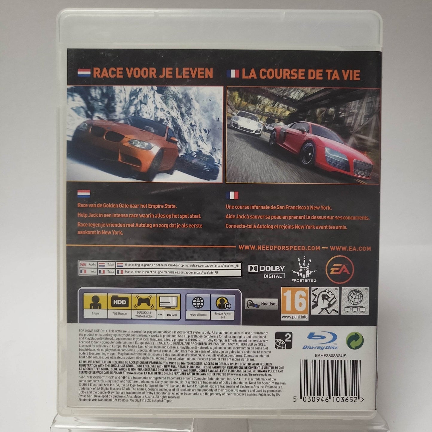 Need for Speed the Run Playstation 3 - Feniks Gameshop