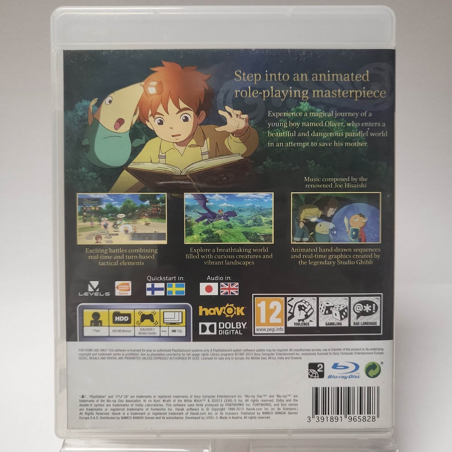 Ni No Kuni Wrath of the White Witch Playstation 3 - Feniks Gameshop