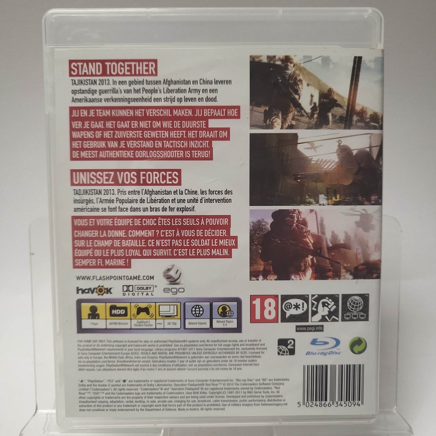 Operation Flashpoint Red River Playstation 3 - Feniks Gameshop