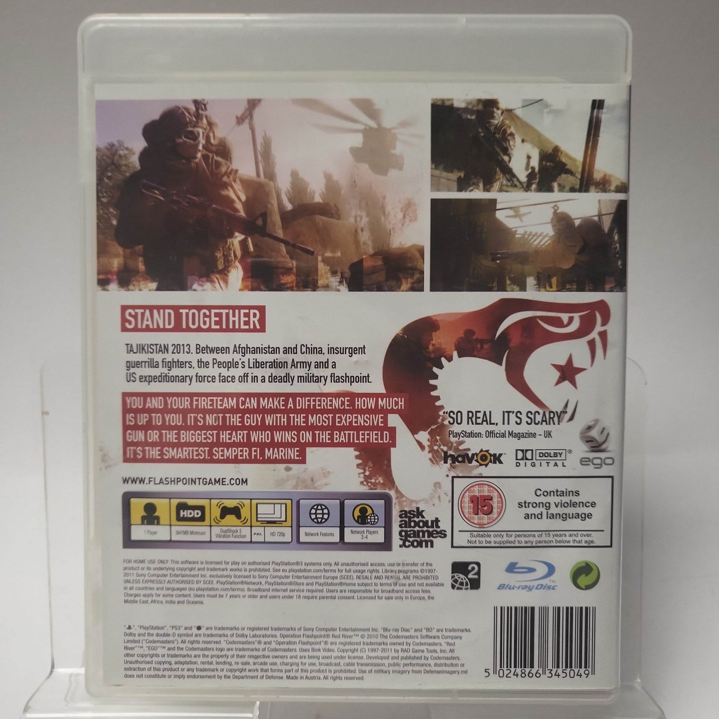 Operation Flashpoint Dragon Rising Playstation 3 - Feniks Gameshop