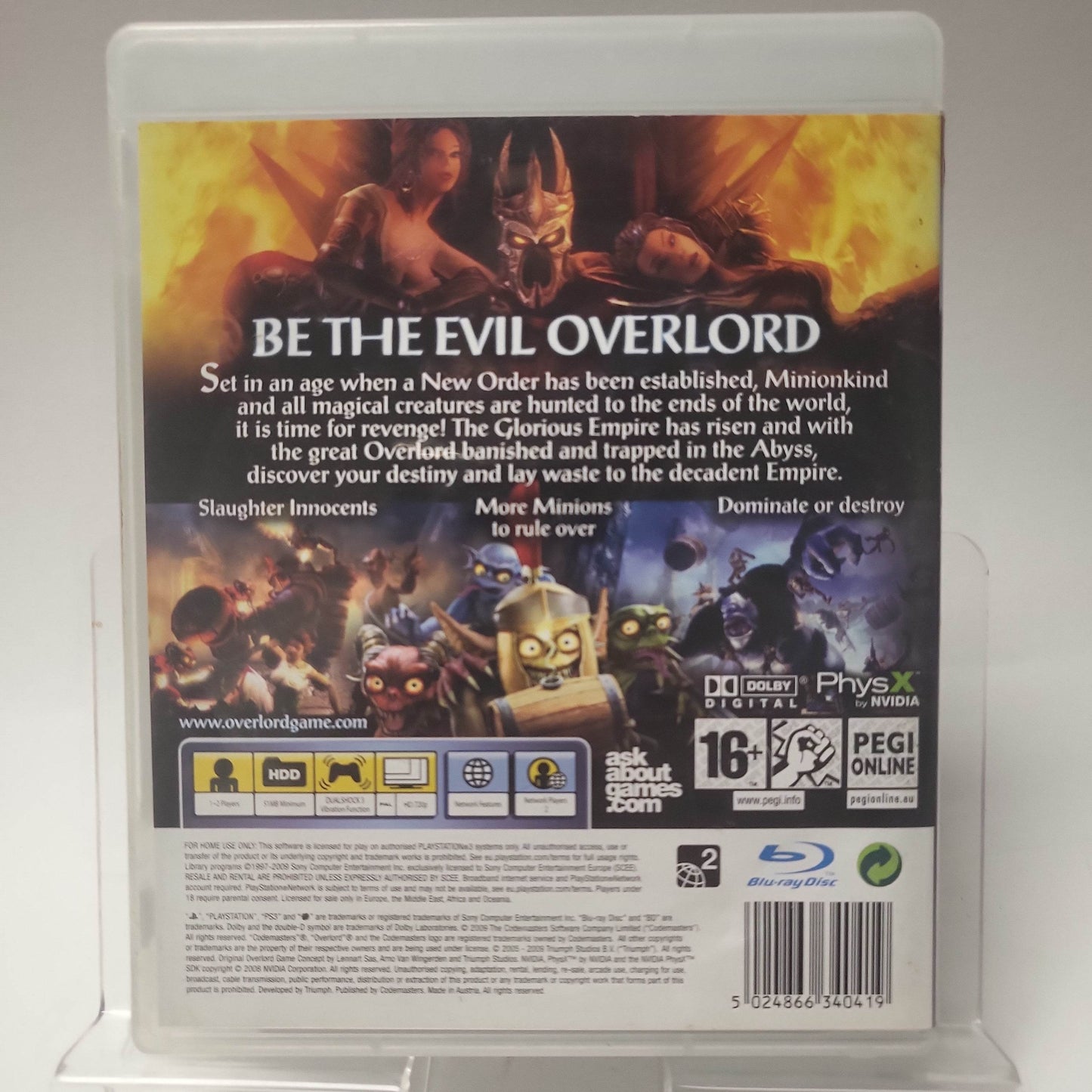 Overlord II Playstation 3 - Feniks Gameshop
