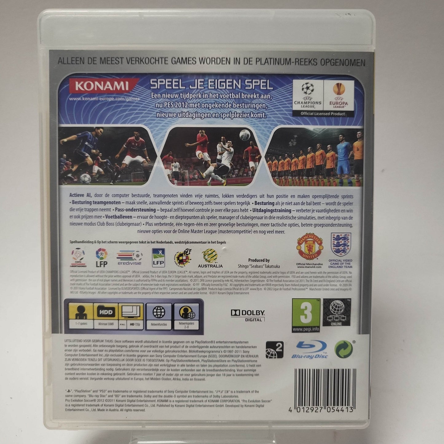 Pro Evolution Soccer 2012 Platinum (No Book) PlayStation 3 - Feniks Gameshop