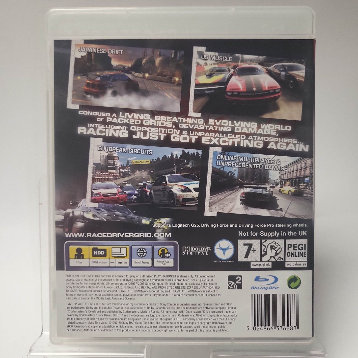 Racedriver Grid Playstation 3 - Feniks Gameshop