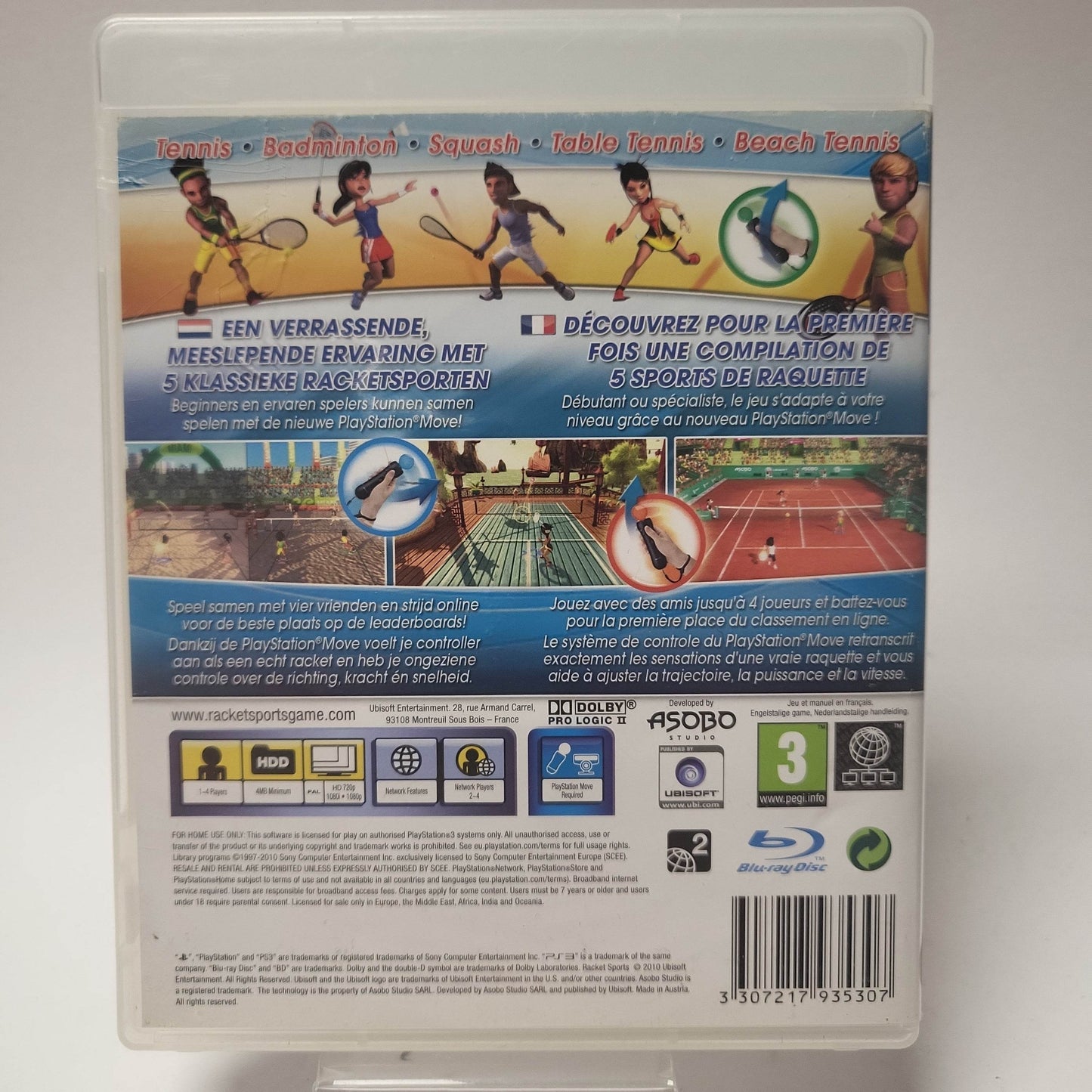 Racket Sports (No Book) PlayStation 3 - Feniks Gameshop