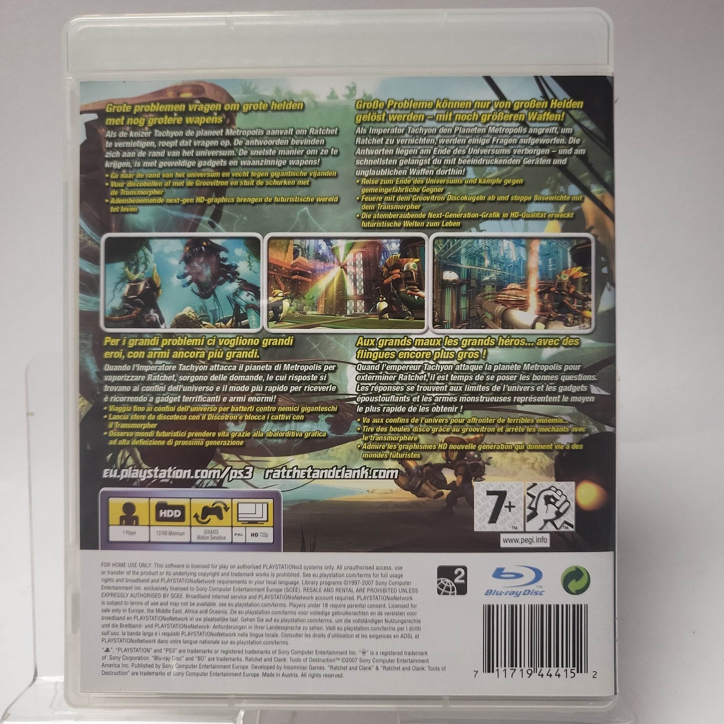 Ratchet & Clank Tools of Destruction Playstation 3 - Feniks Gameshop