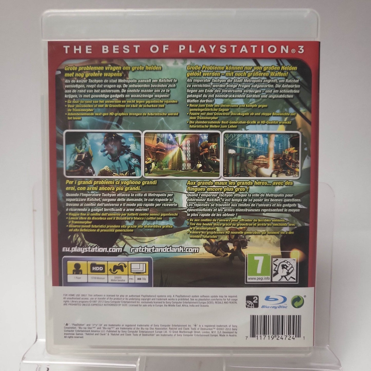 Ratchet & Clank Tools of Destruction Essentials PS3 - Feniks Gameshop