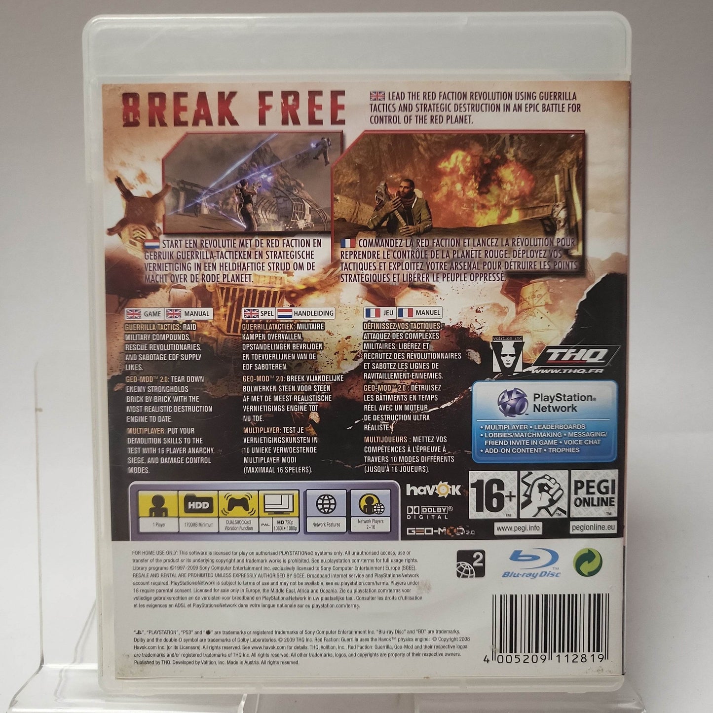 Red Faction Guerrilla Playstation 3 - Feniks Gameshop