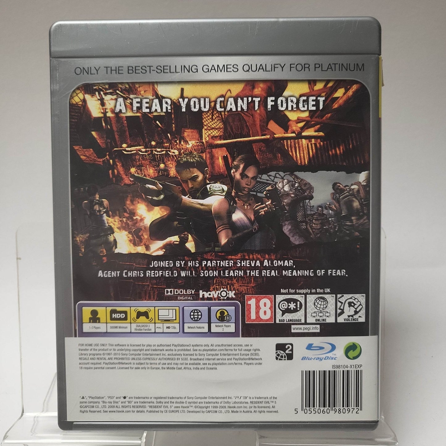 Resident Evil 5 Platinum Edition Playstation 3 - Feniks Gameshop
