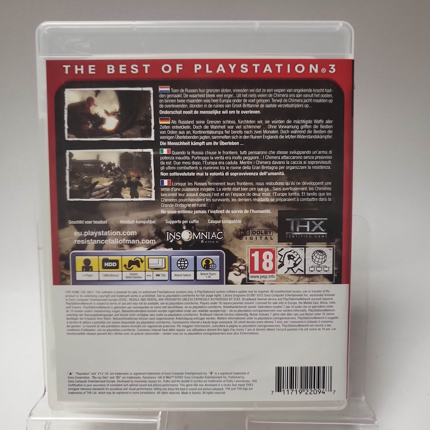 Résistance Fall of Man Essentials Playstation 3 - Feniks Gameshop