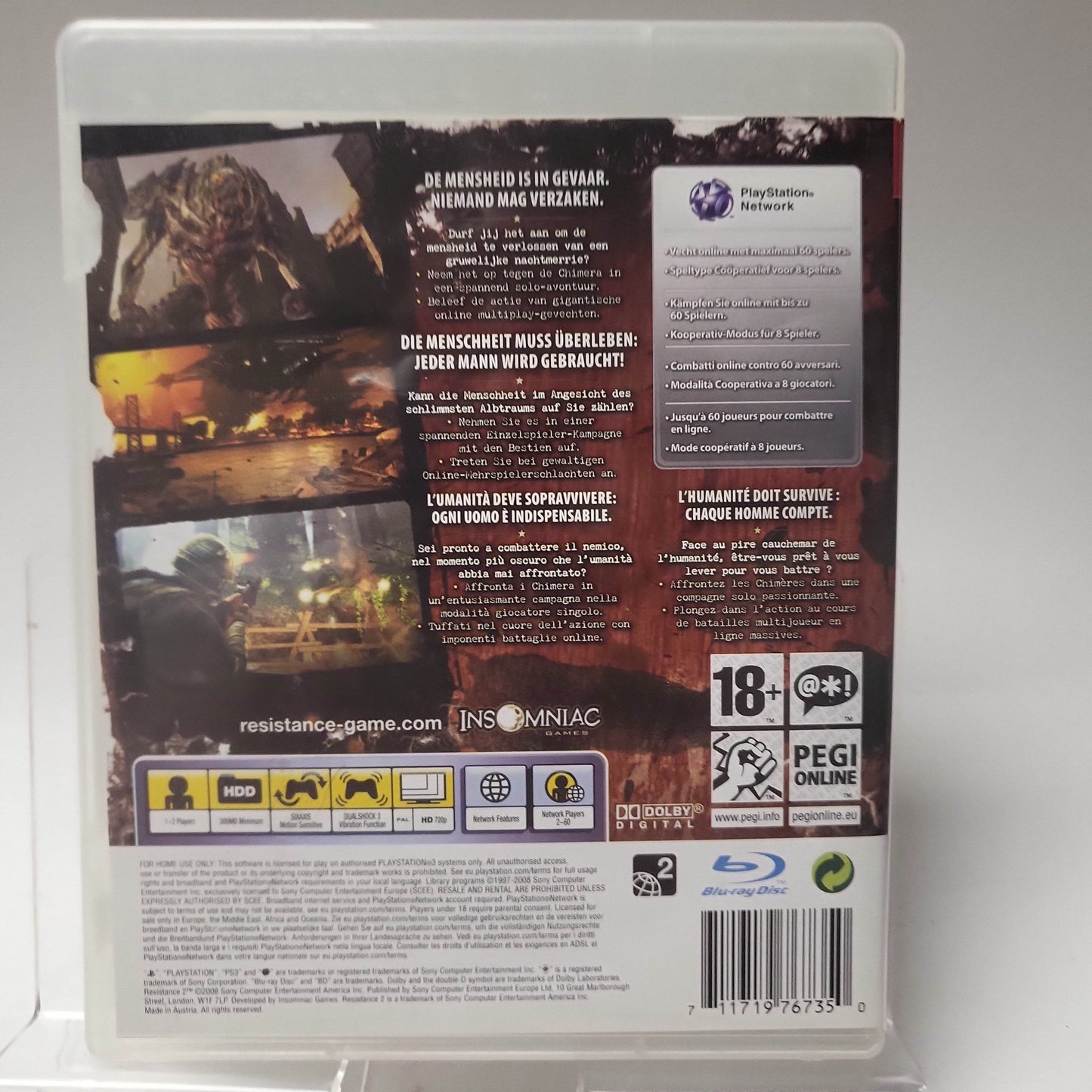 Resistance 2 Playstation 3 - Feniks Gameshop