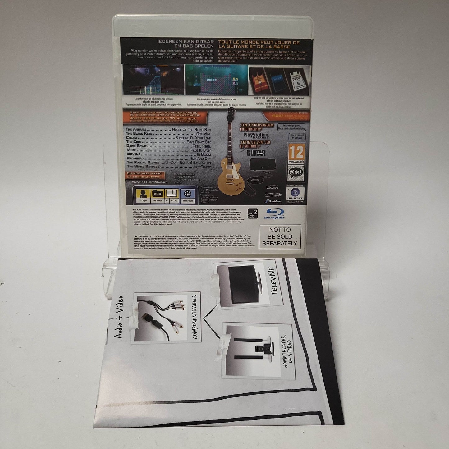 Rocksmith Autentic Guitar Games Playstation 3 - Feniks Gameshop