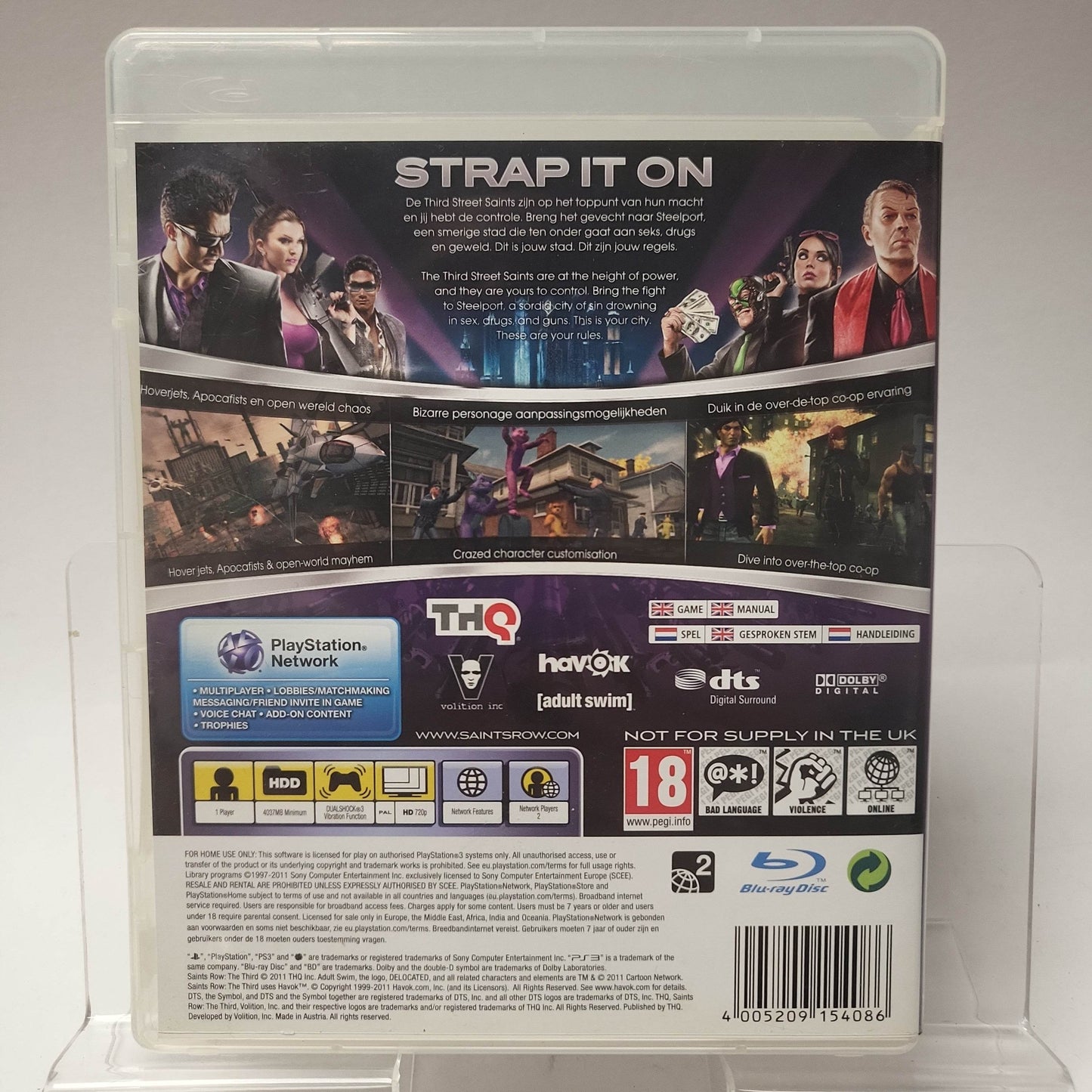 Saints Row the Third Playstation 3 - Feniks Gameshop