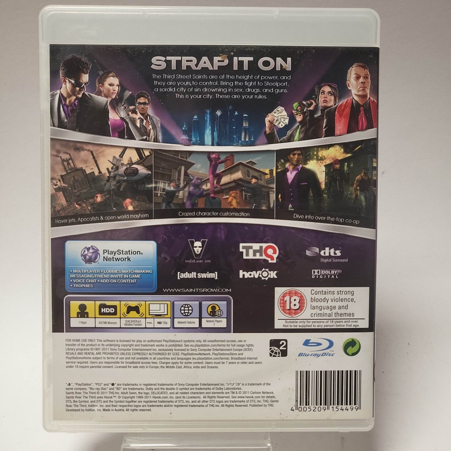 Saints Row the Third (No Book) PlayStation 3 - Feniks Gameshop