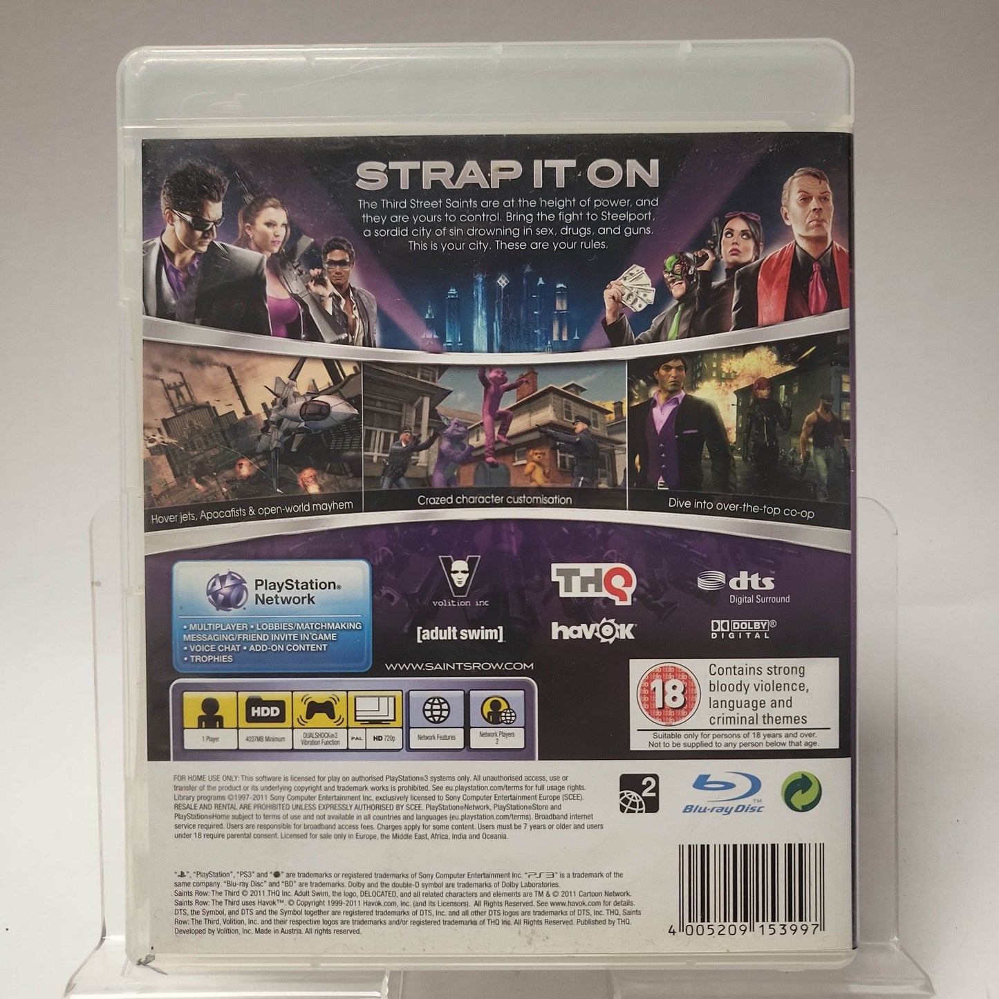 Saints Row the Third Playstation 3 - Feniks Gameshop