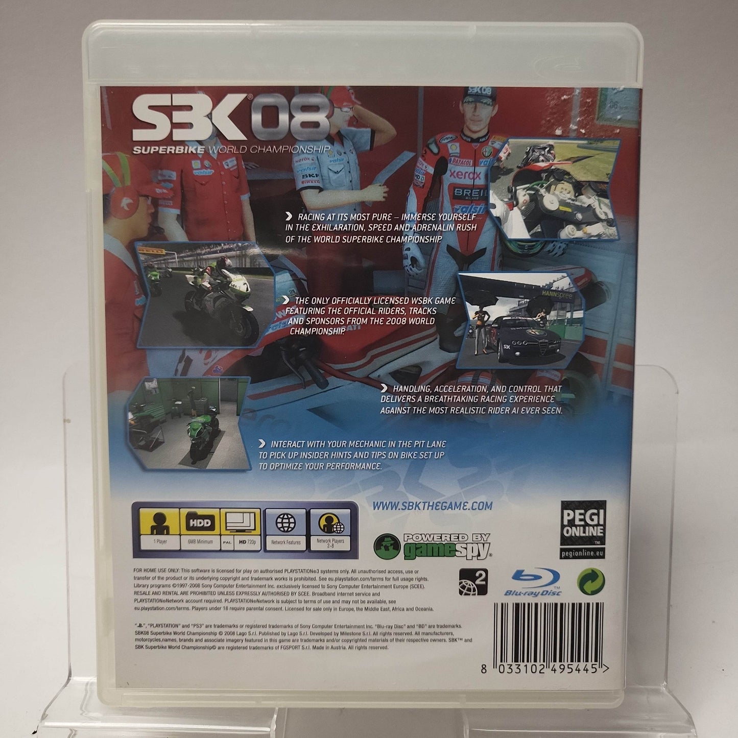 SBK 08 Superbike World Championship Playstation 3 - Feniks Gameshop