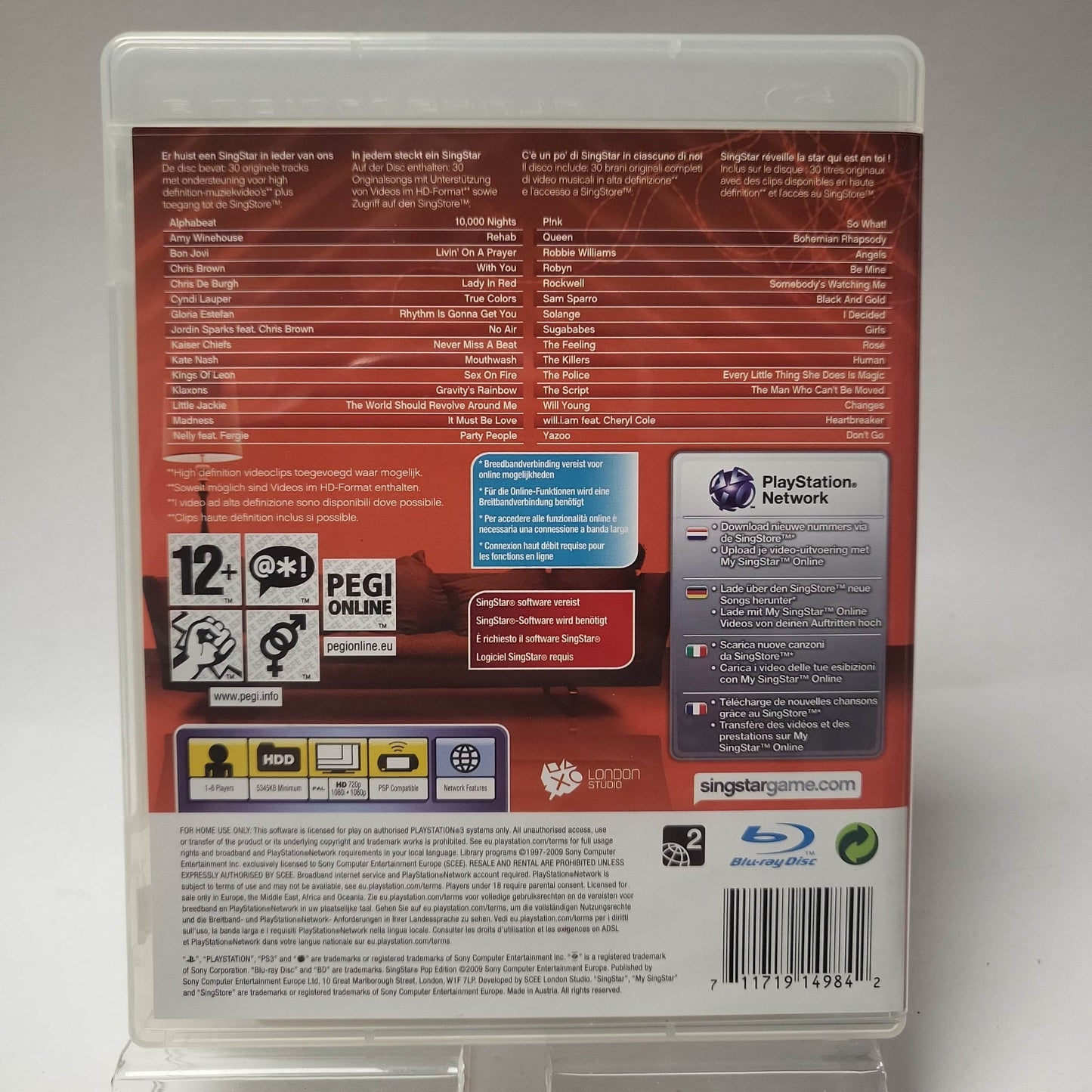 Singstar Pop Edition Playstation 3 - Feniks Gameshop