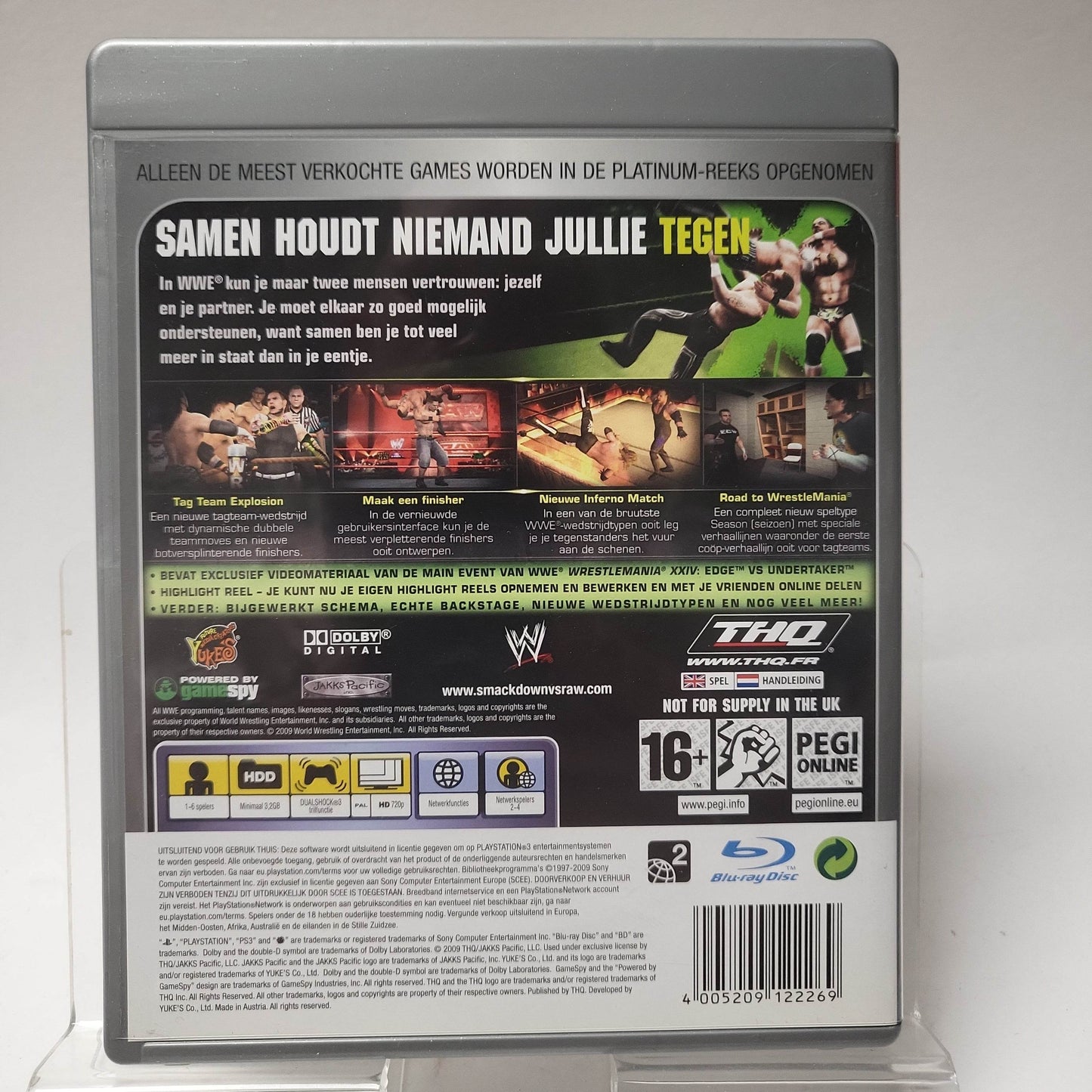 Smackdown vs Raw 2009 Platinum Playstation 3 - Feniks Gameshop