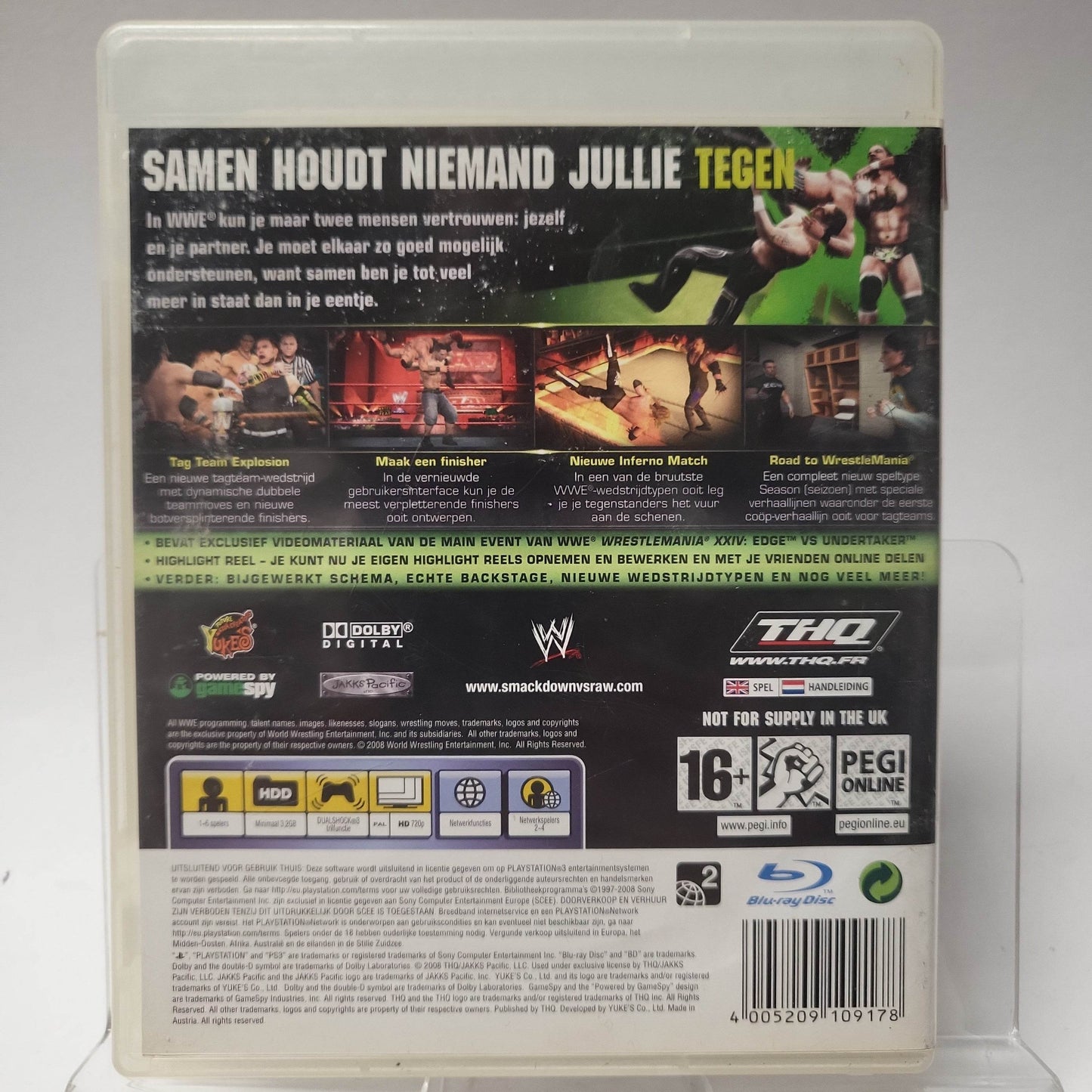 Smackdown vs Raw 2009 Playstation 3 - Feniks Gameshop