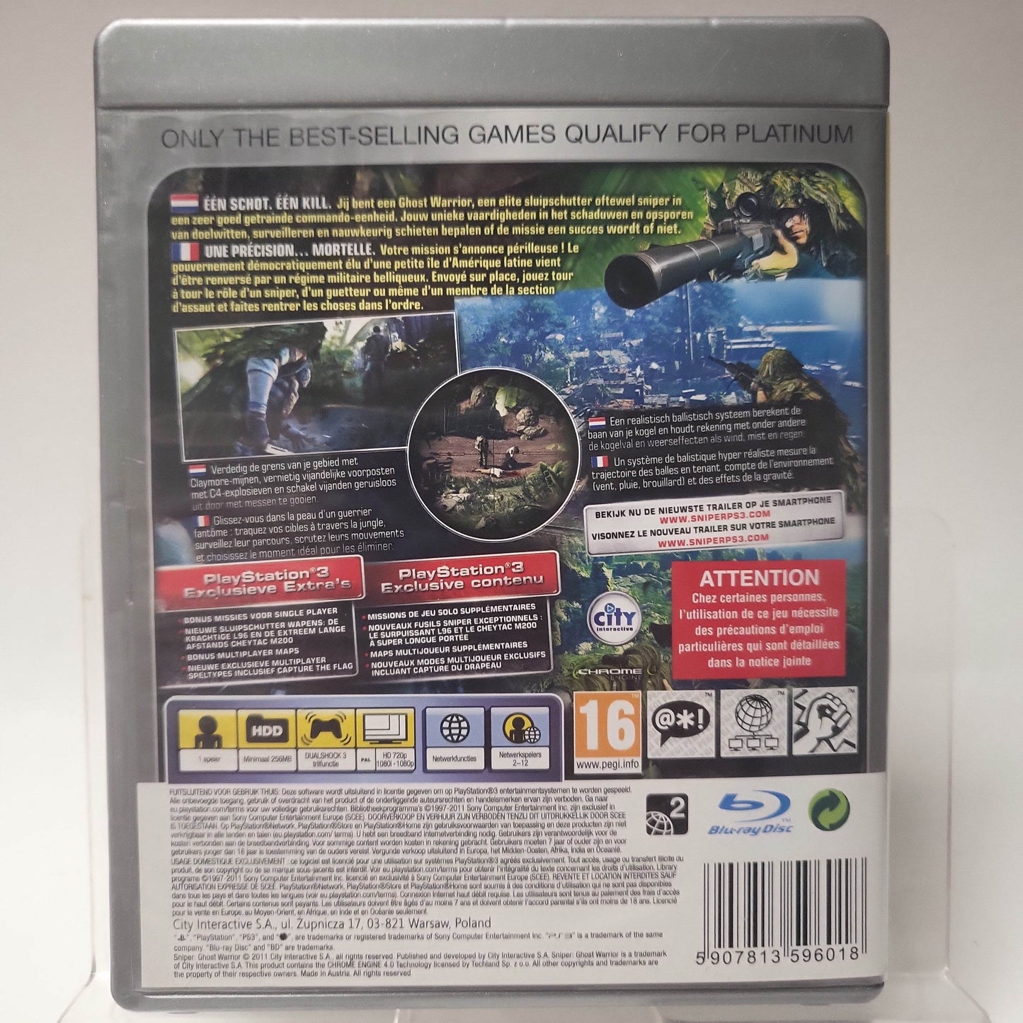 Sniper Ghost Warrior Platinum Edition Playstation 3 - Feniks Gameshop