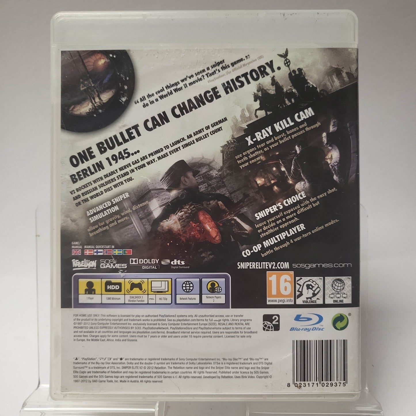 Sniper Elite V2 Playstation 3 - Feniks Gameshop