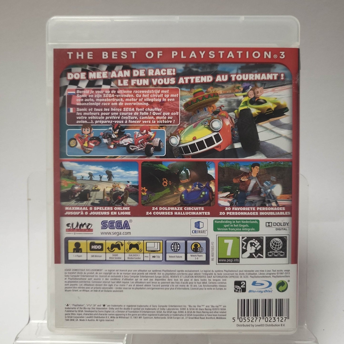 Sonic & Sega All-stars Racing Essentials Playstation 3 - Feniks Gameshop