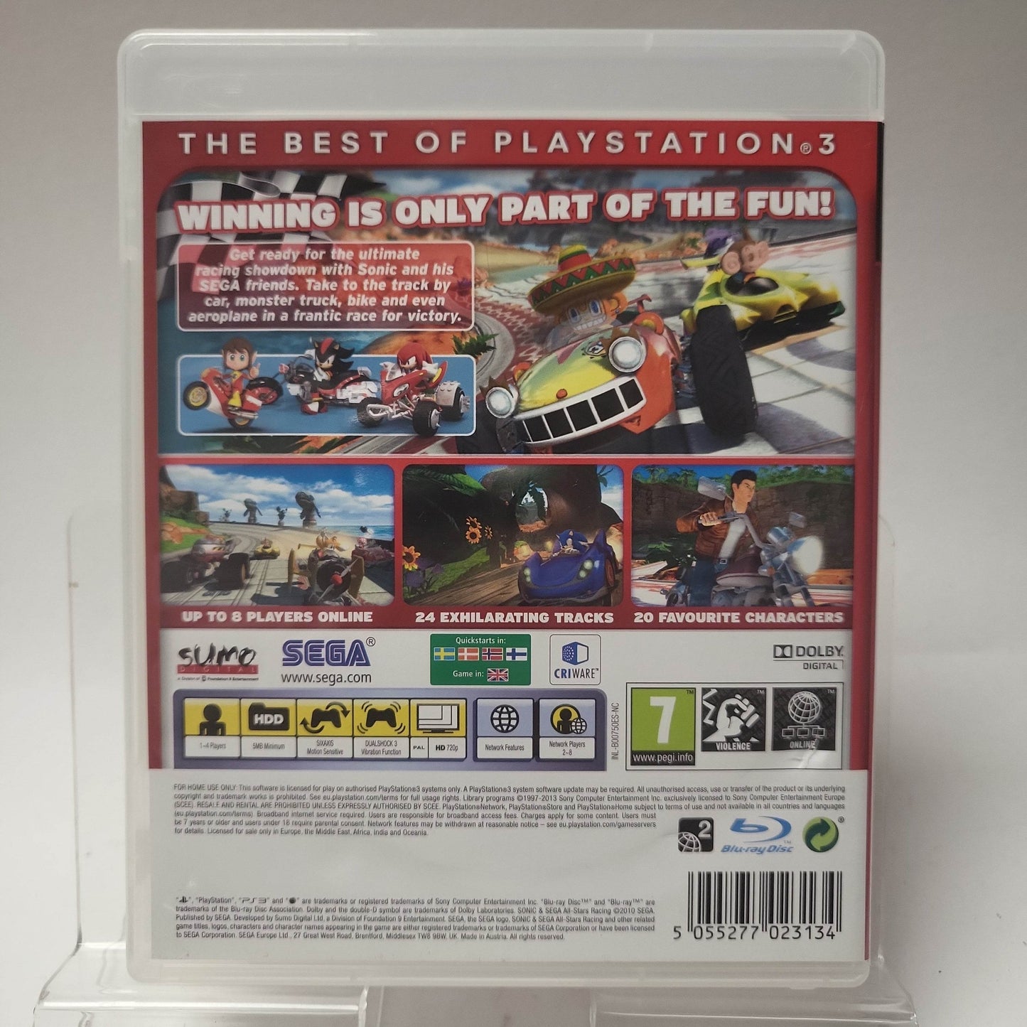 Sonic & Sega All-stars Racing Essentials PS3 - Feniks Gameshop