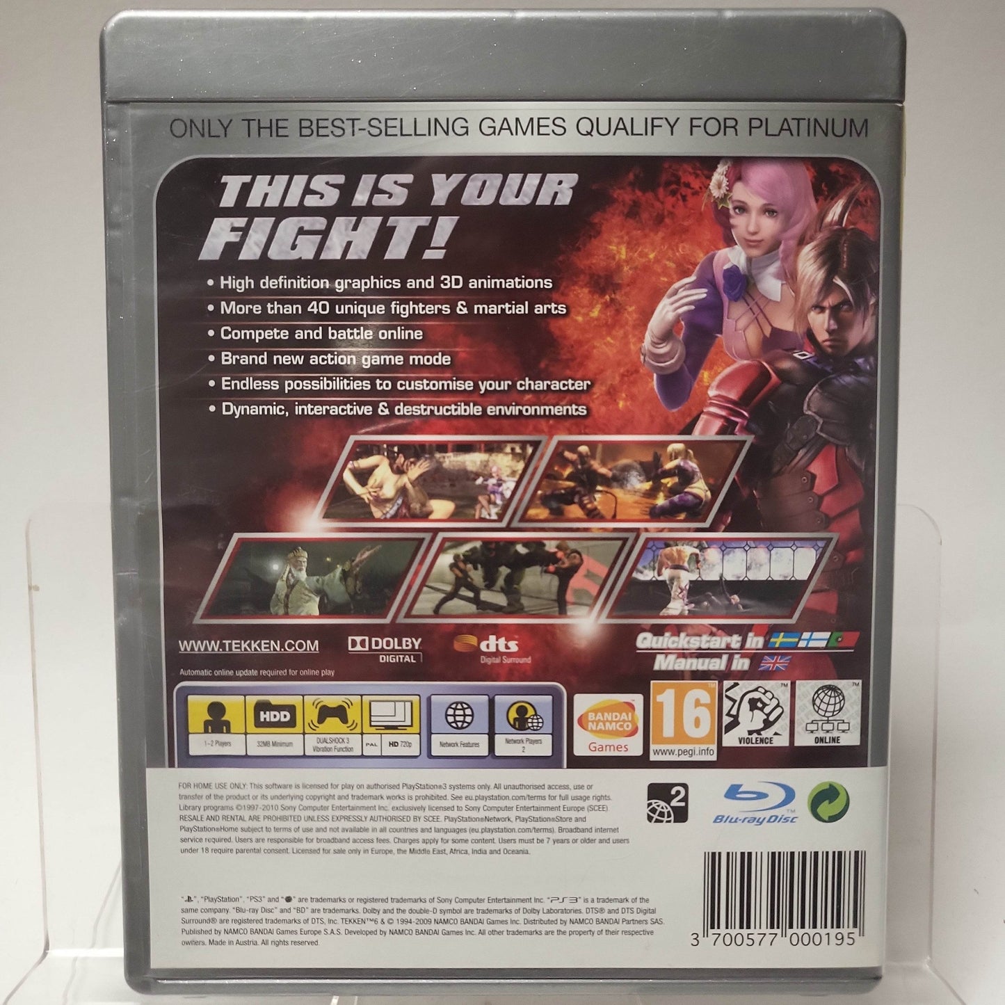Tekken 6 Platinum Edition Playstation 3 - Feniks Gameshop