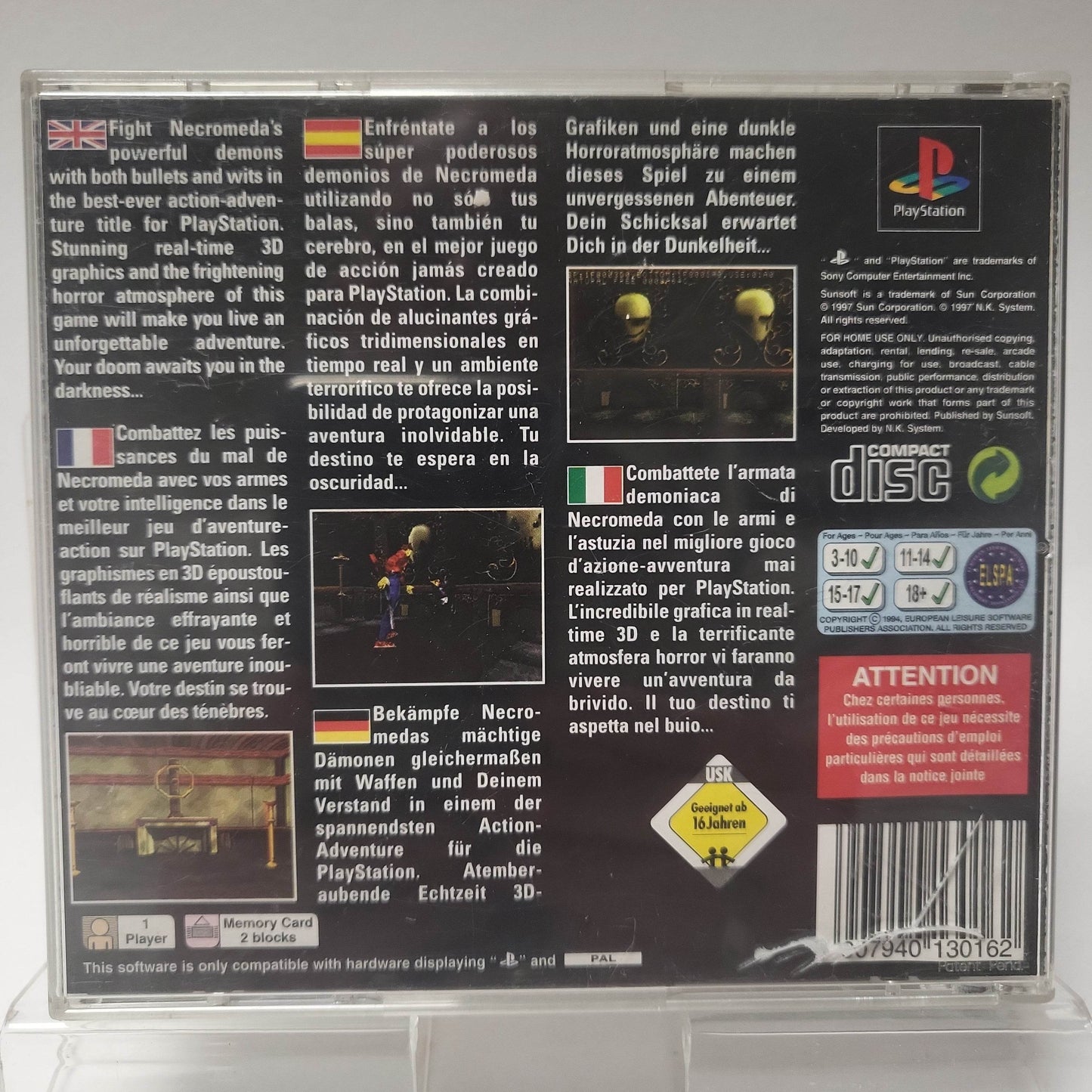 Note Playstation 1 - Feniks Gameshop