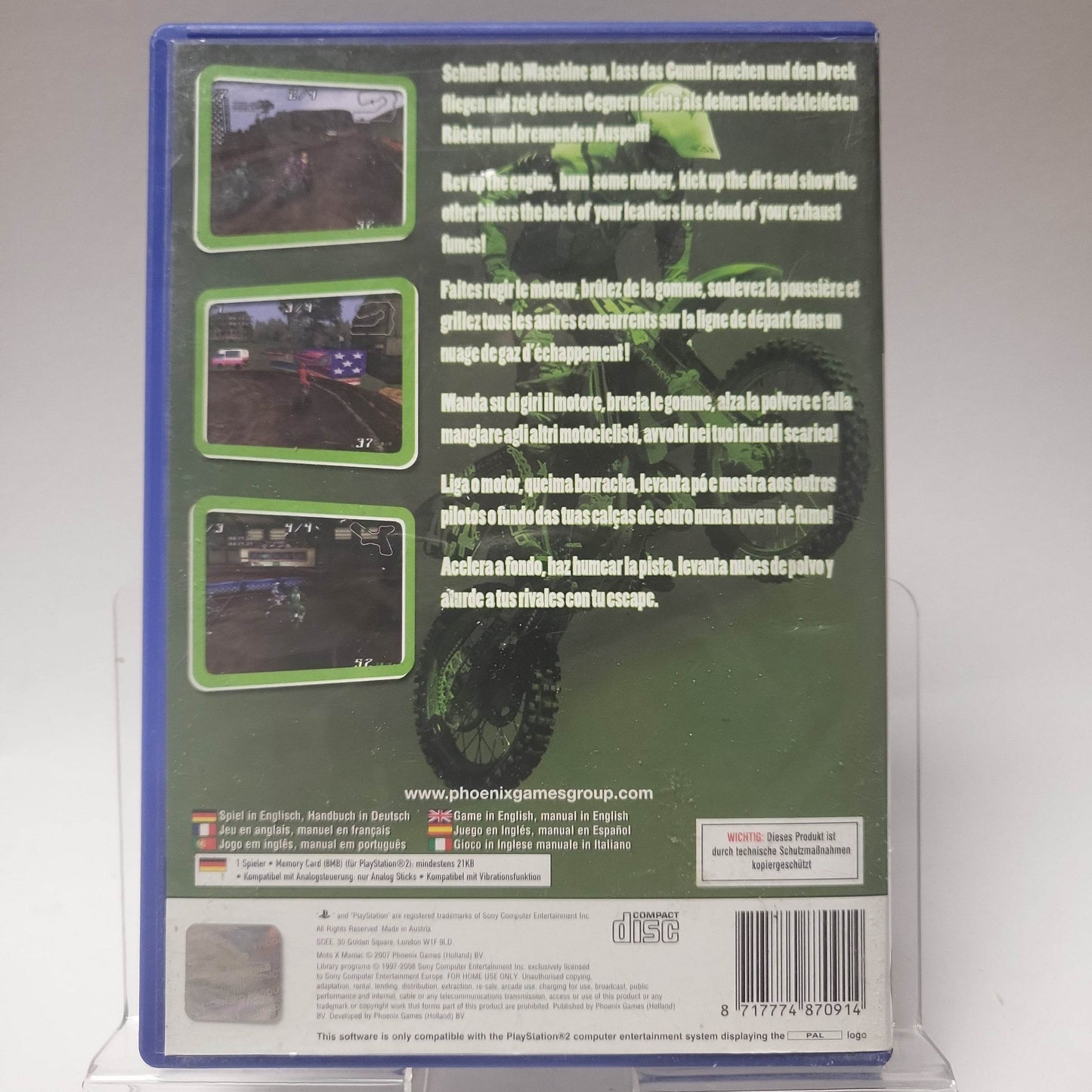 Moto X Maniac Playstation 2 - Feniks Gameshop