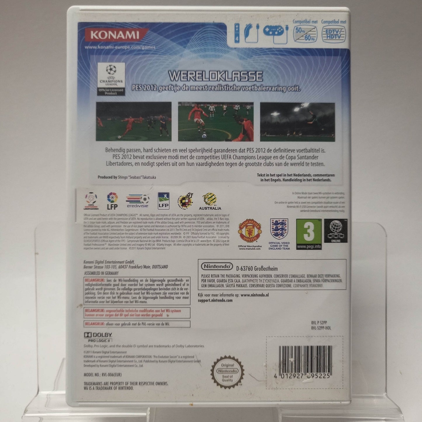 Pro Evolution Soccer 2012 Nintendo Wii - Feniks Gameshop
