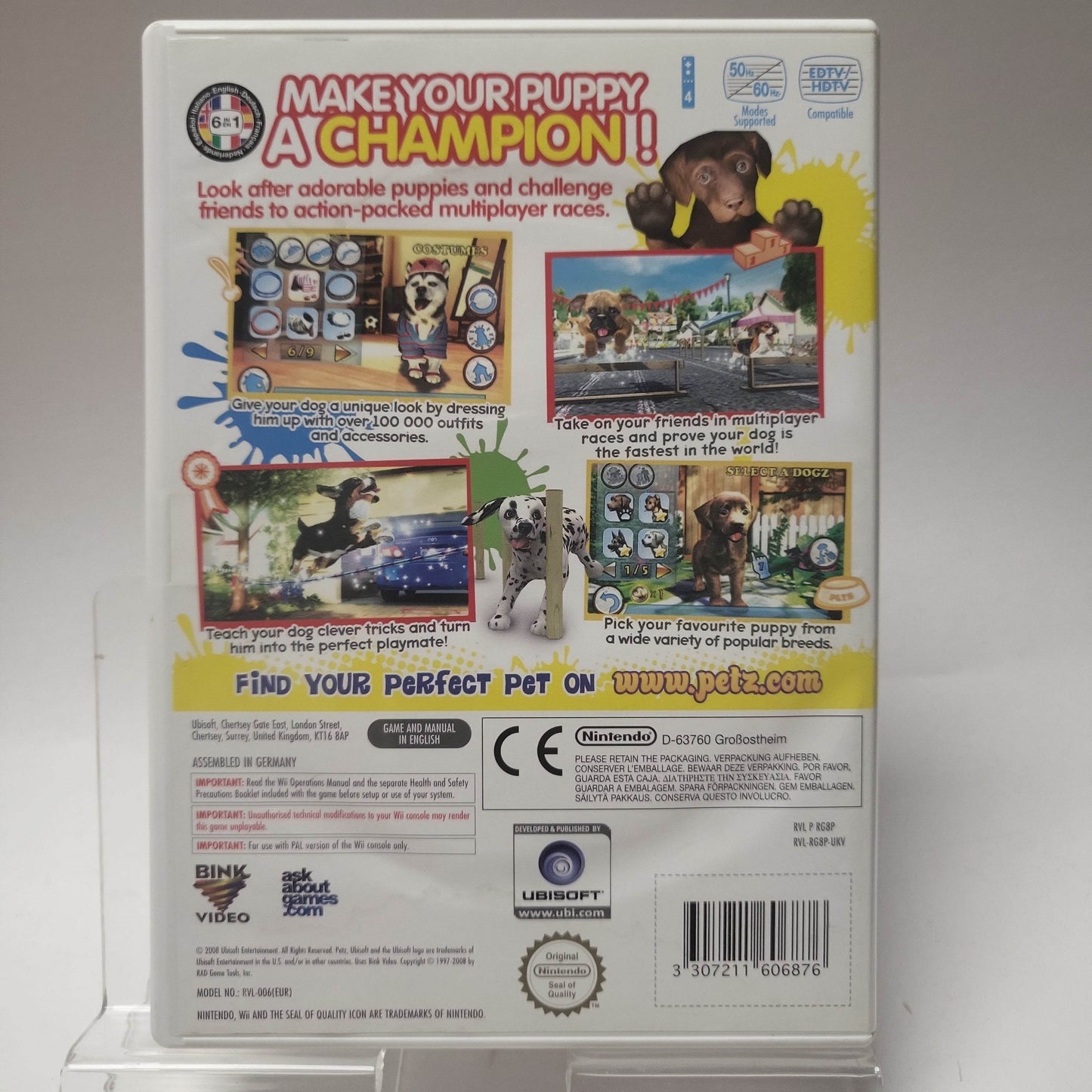 Petz Sports Dog Playground Nintendo Wii - Feniks Gameshop
