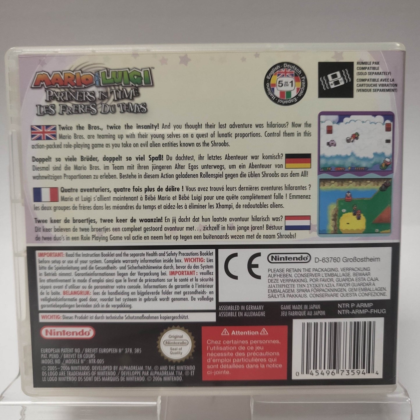 Mario & Luigi Partners in Time Nintendo DS - Feniks Gameshop